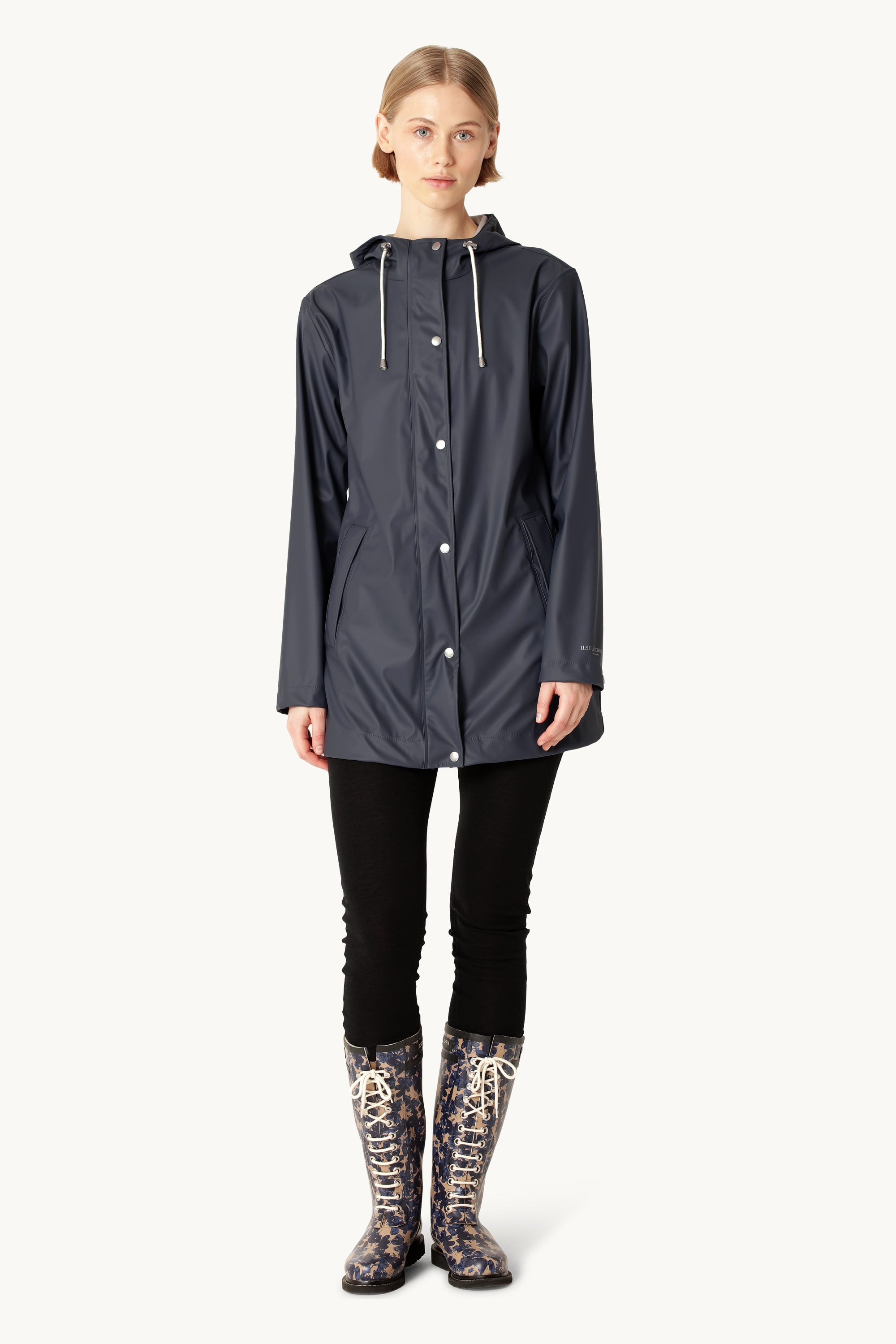 Lett Regnjakke - Ombre Blue