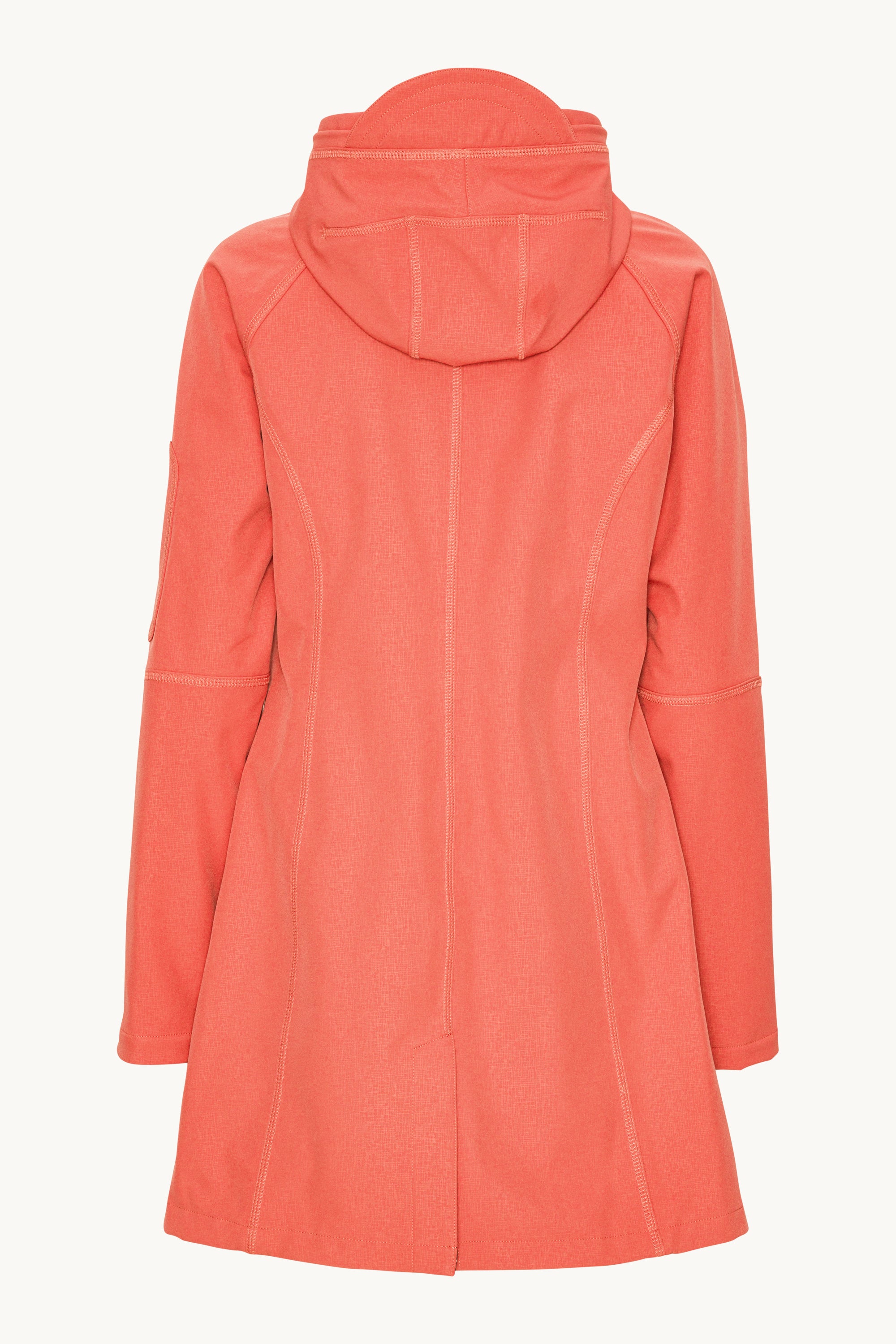 Softshell Regnjakke - Spiced Coral