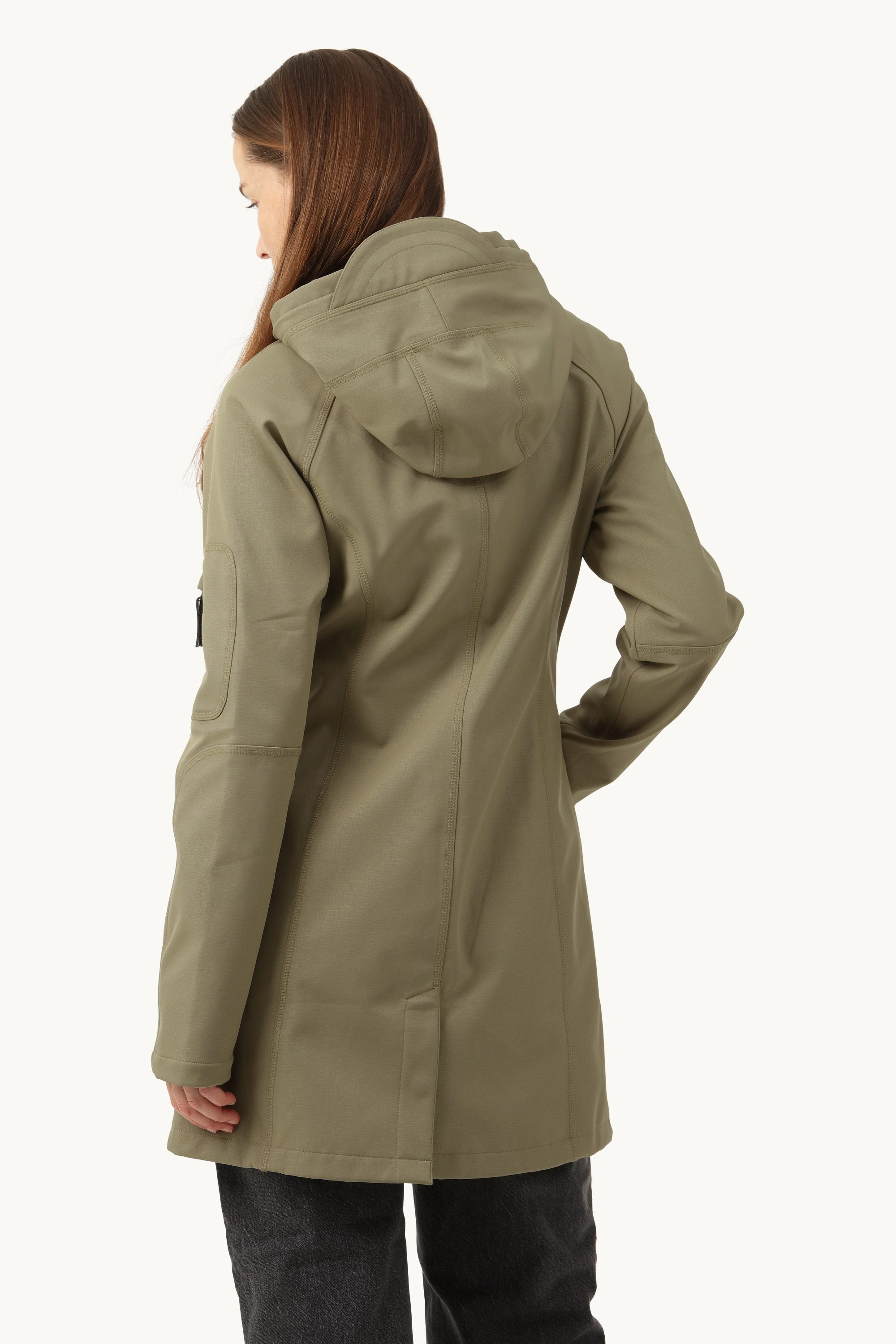 Softshell Regnjakke - Covert Green