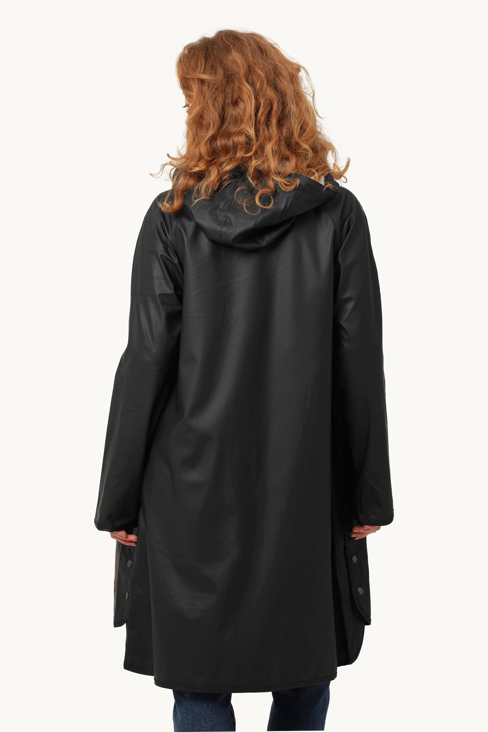 Lett Regnjakke - Black