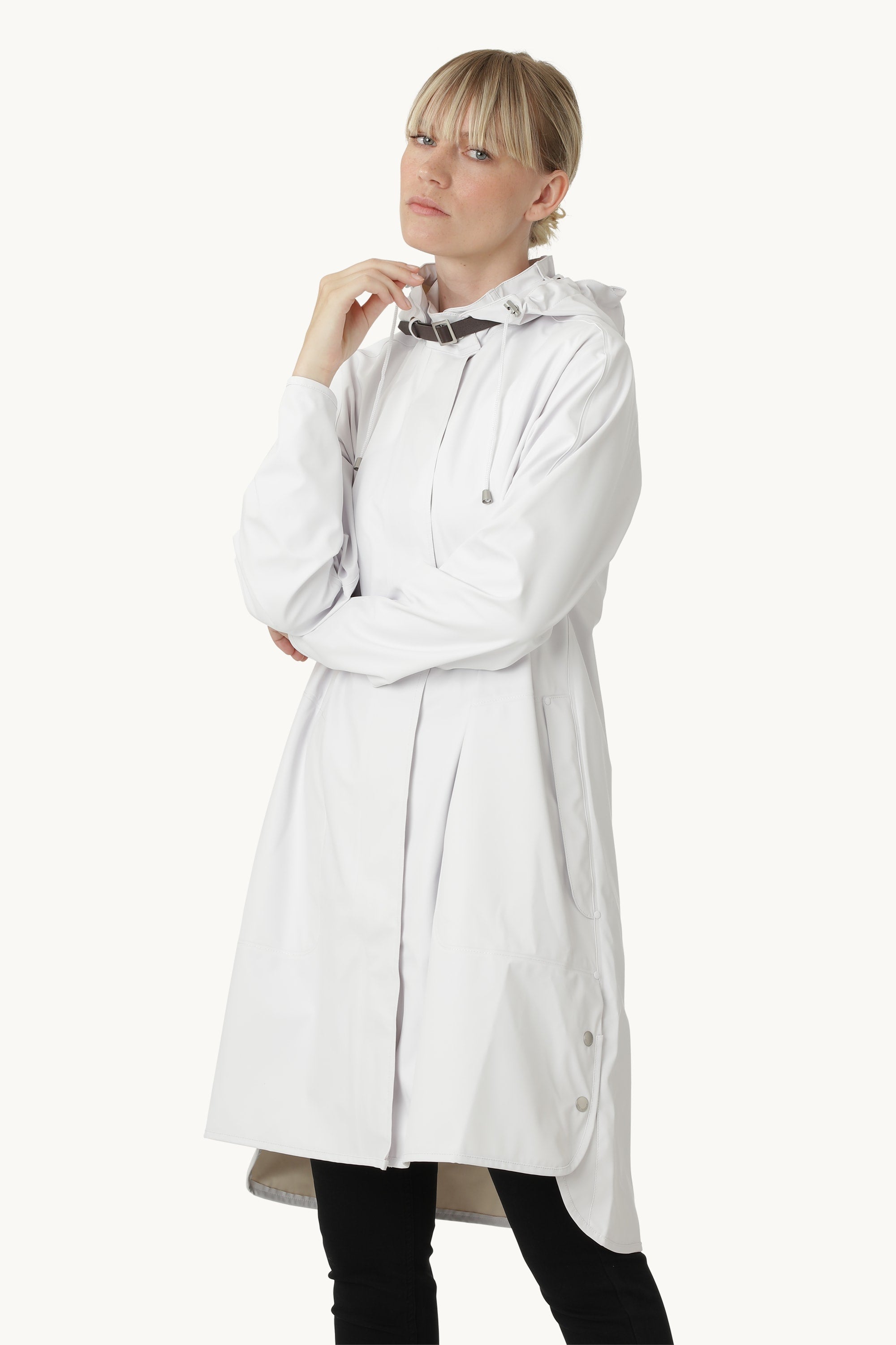 Lett Regnjakke - White