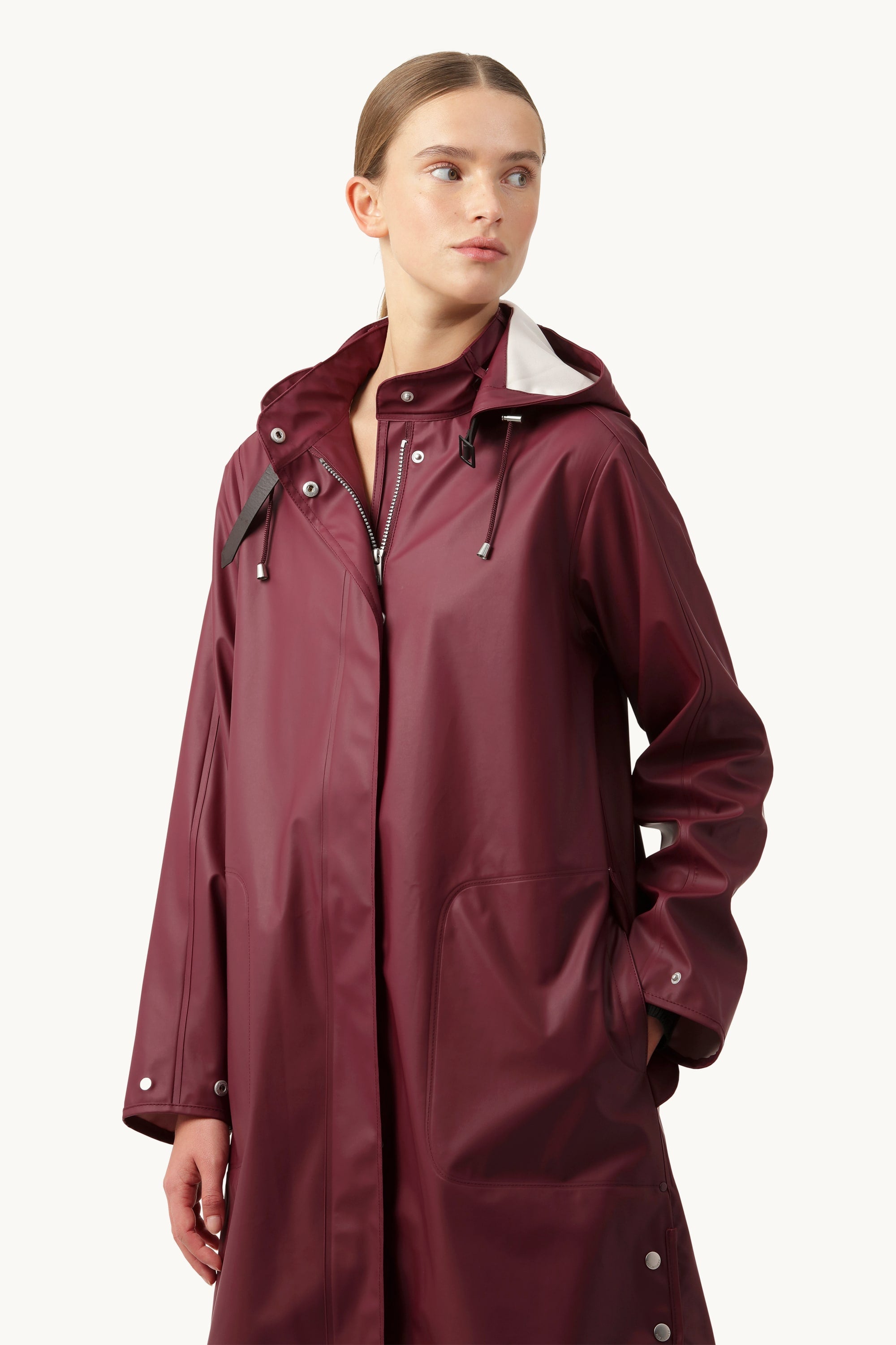 Lett Regnjakke - Maroon Banner