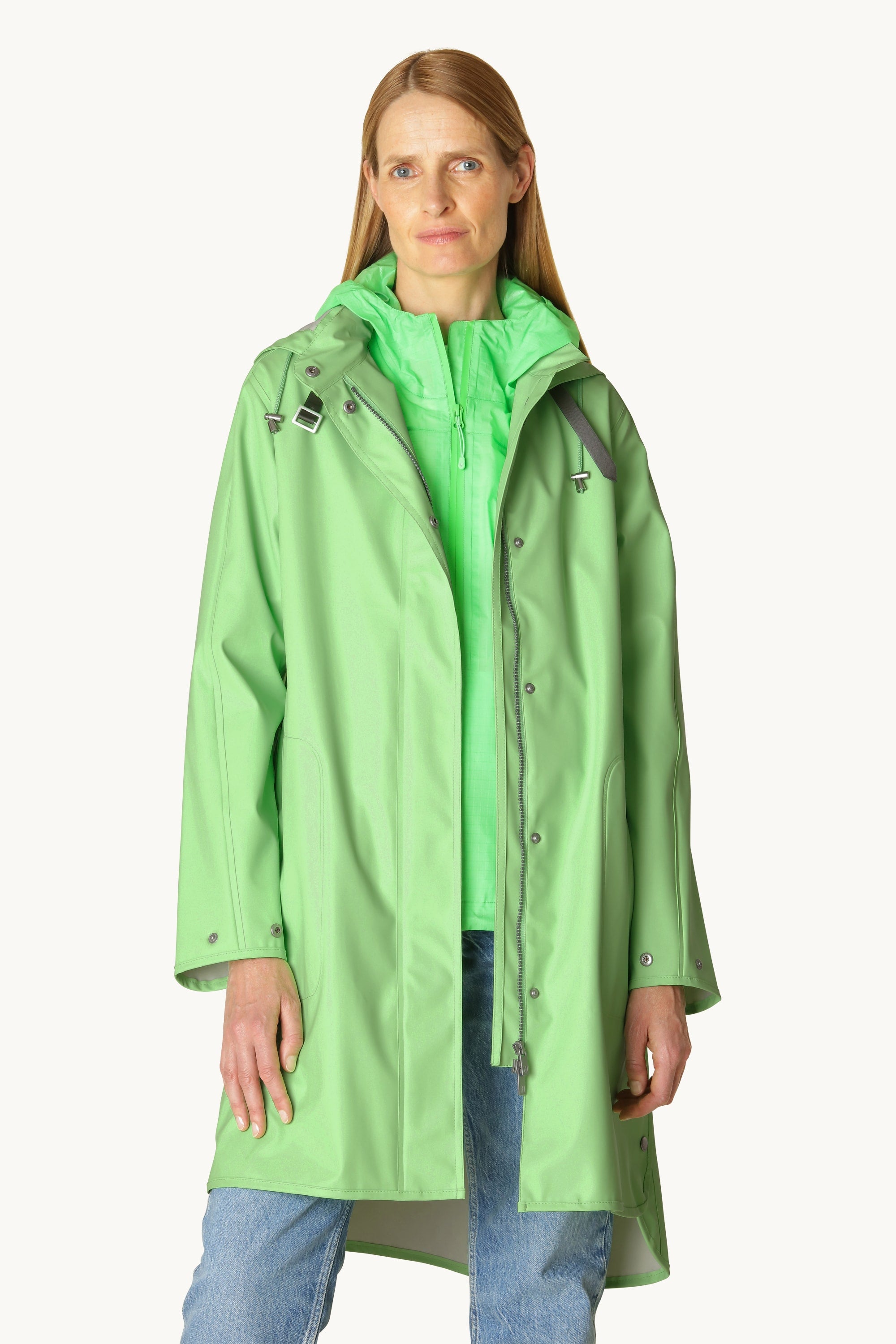 Lett Regnjakke - Bright Green