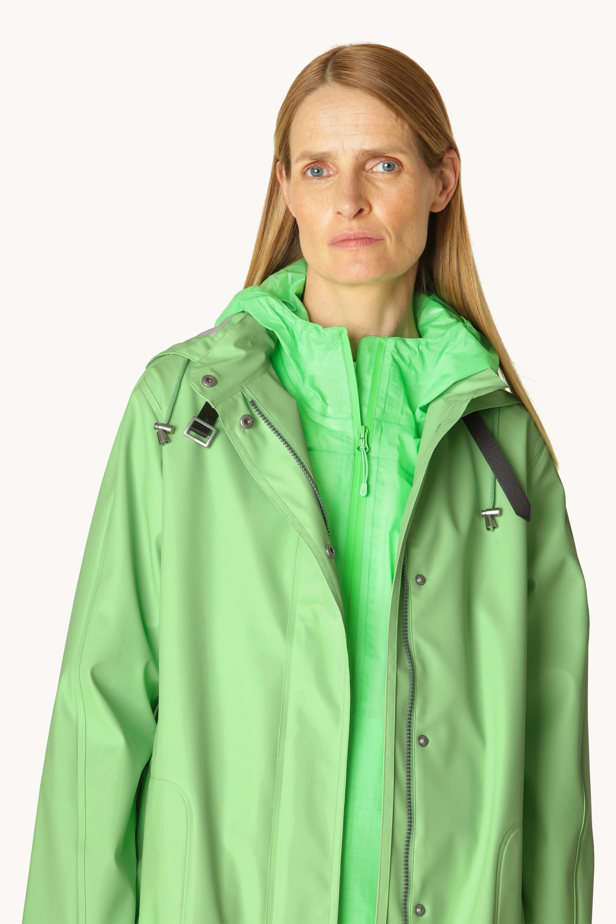 Lett Regnjakke - Bright Green