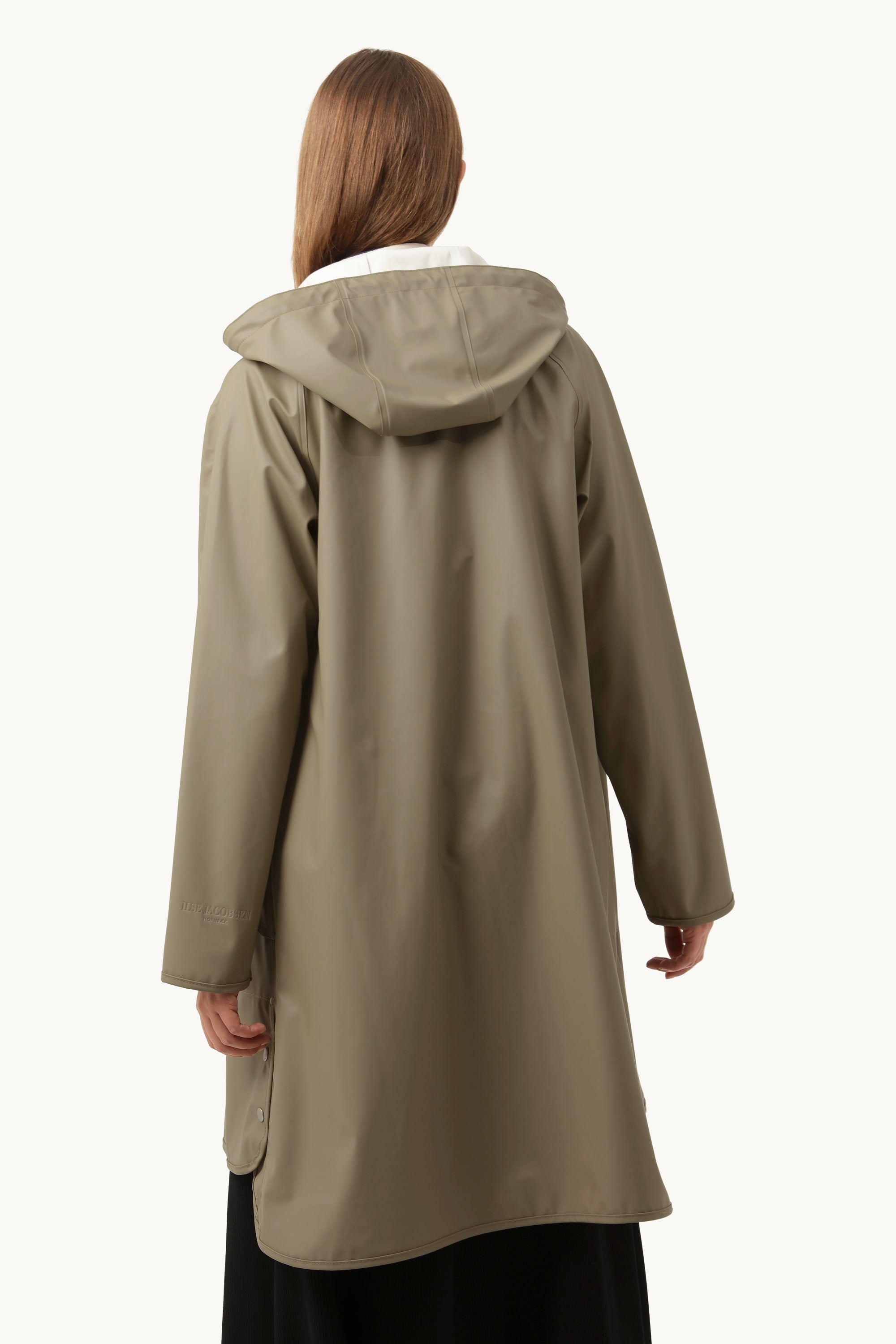 Lett Regnjakke - Covert Green