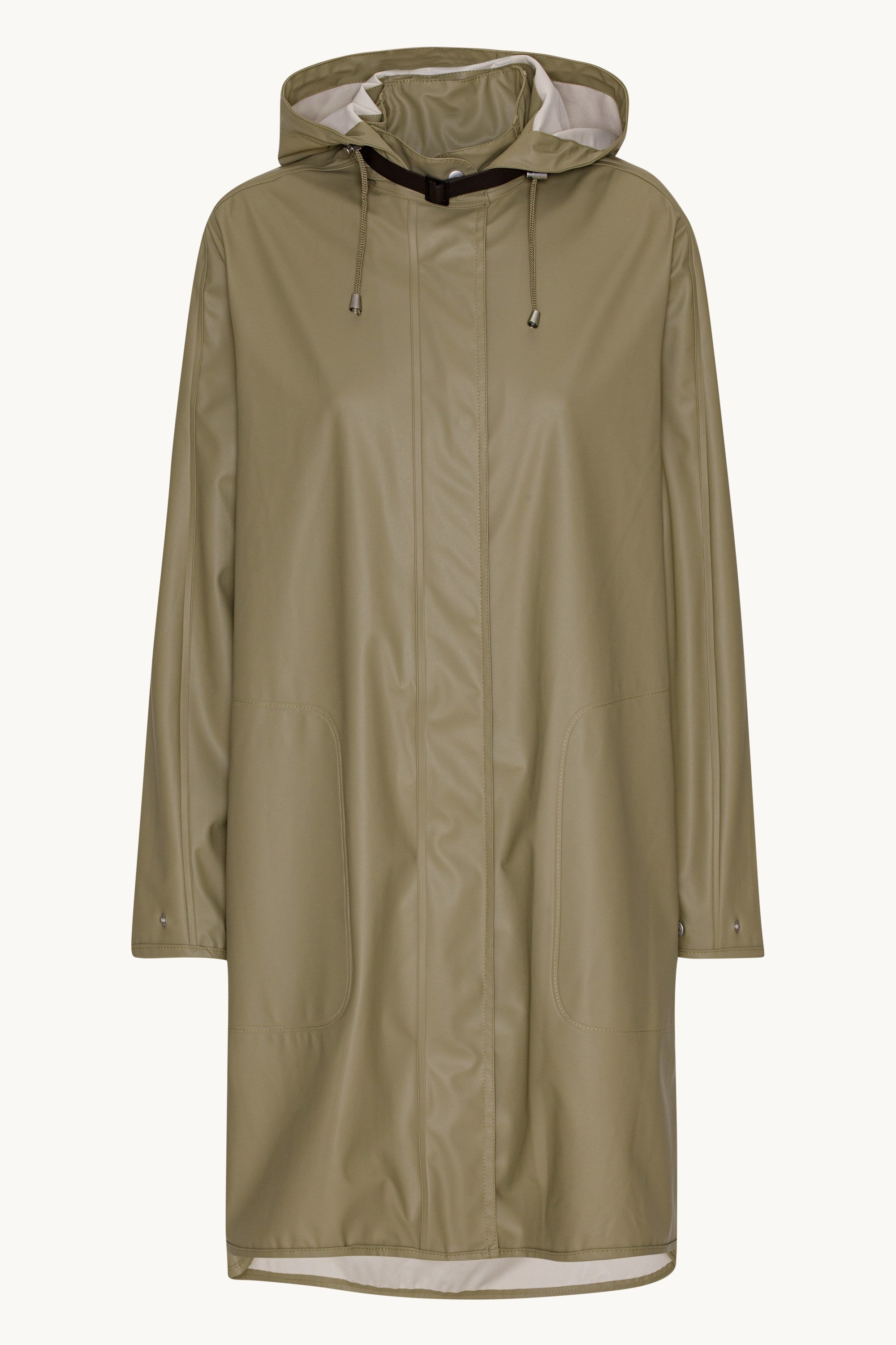 Lett Regnjakke - Covert Green