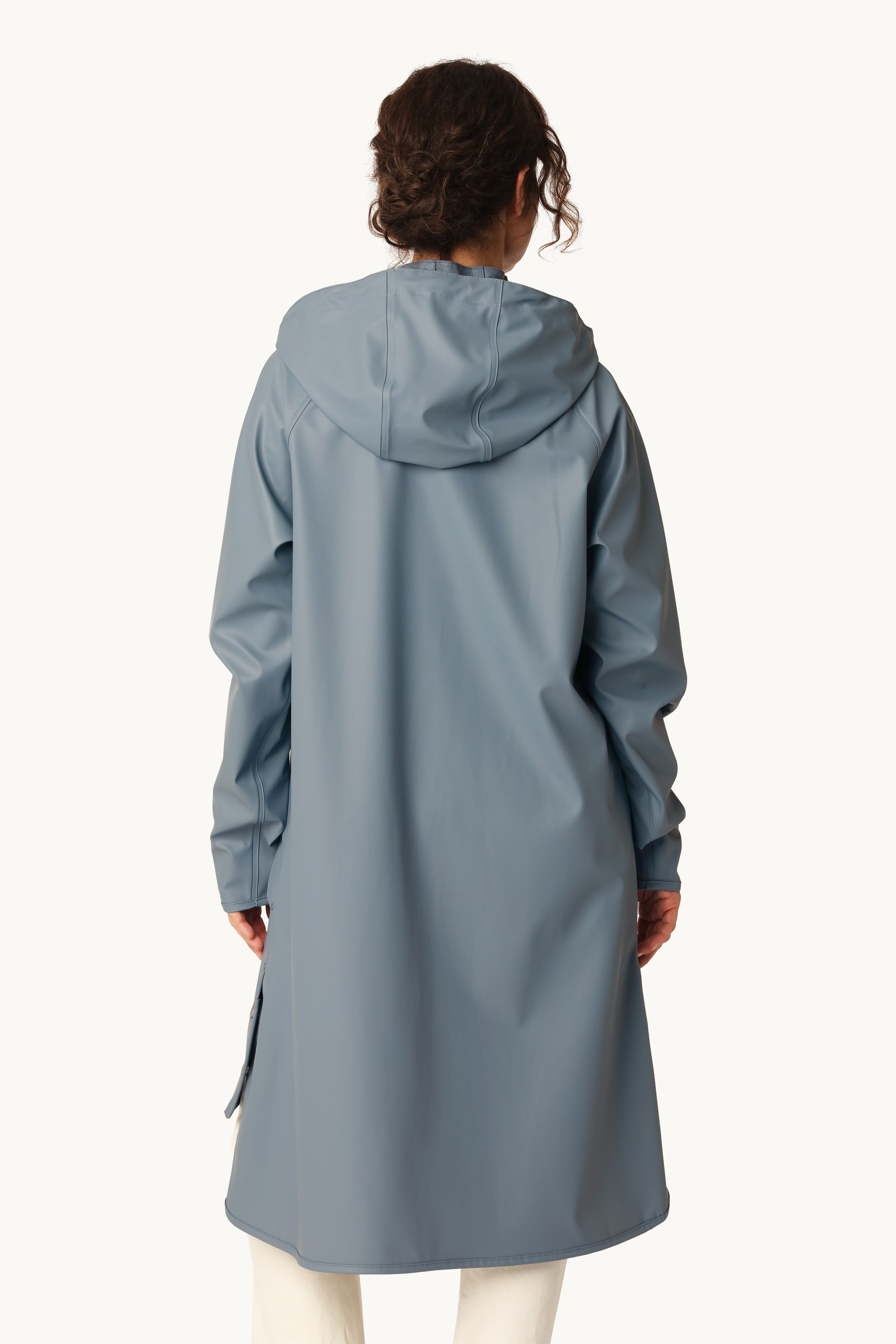 Lett Regnjakke - Grey Blue