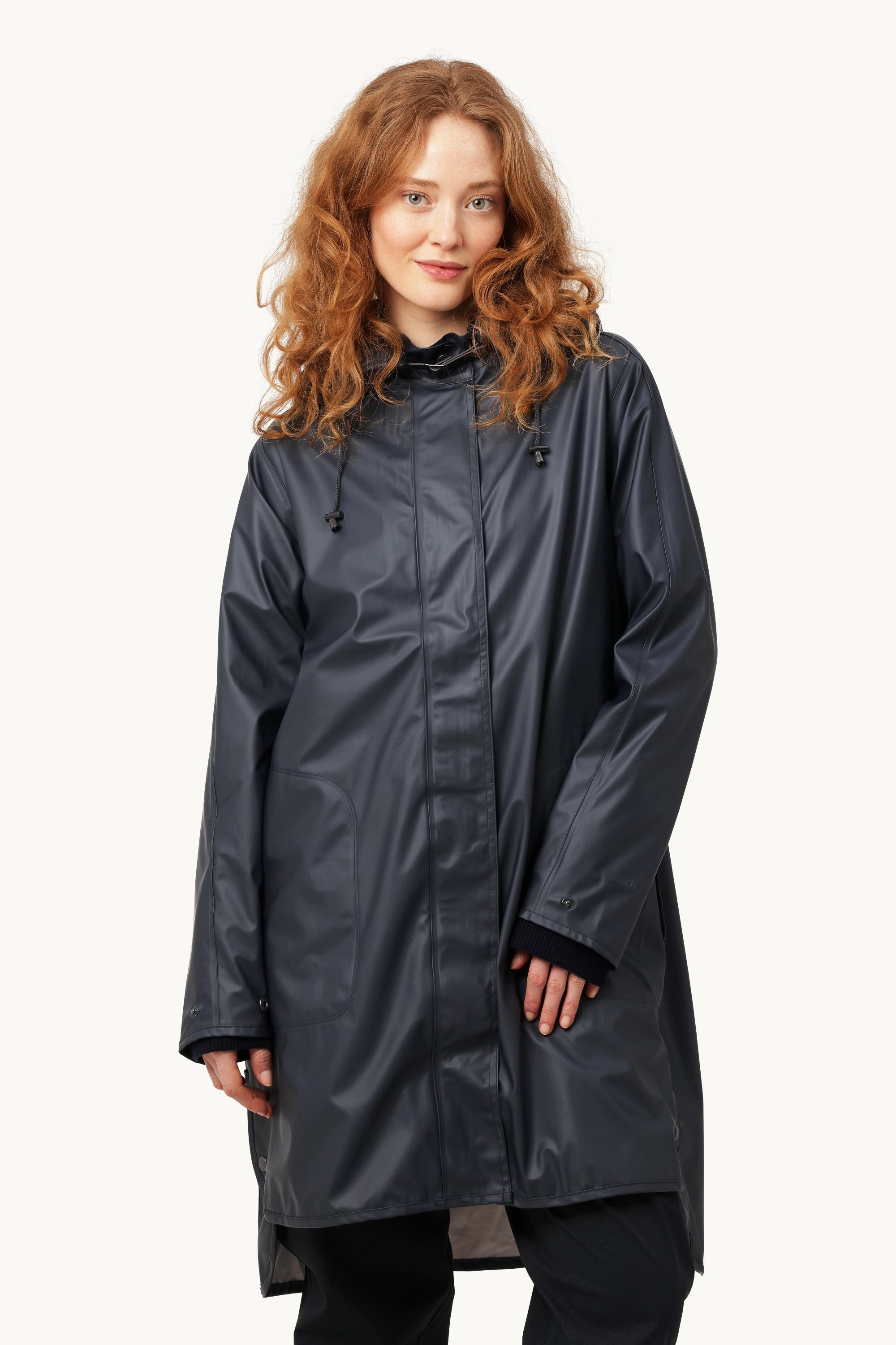 Lett Regnjakke - Dark Indigo