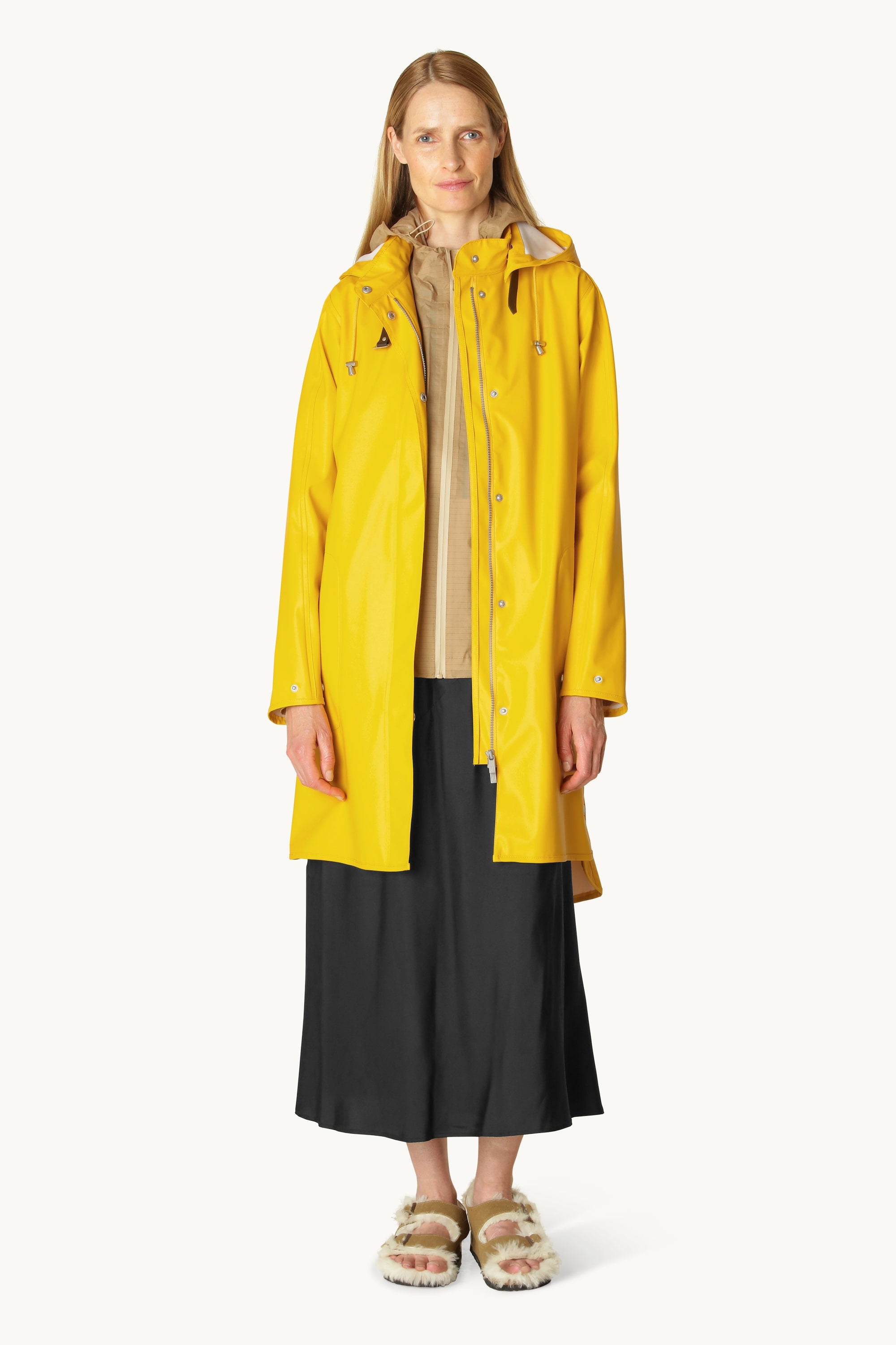 Lett Regnjakke - Cyber Yellow