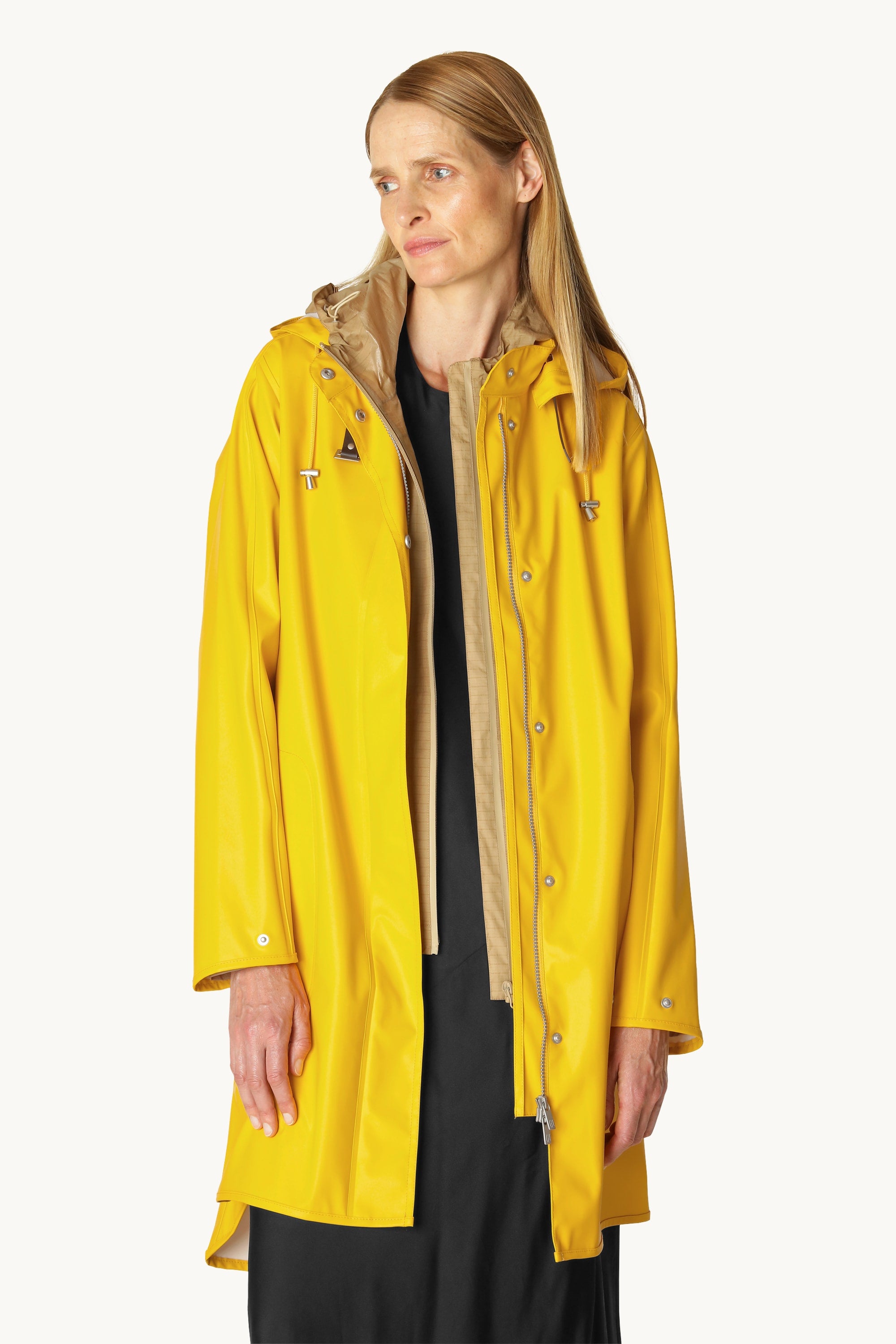 Lett Regnjakke - Cyber Yellow