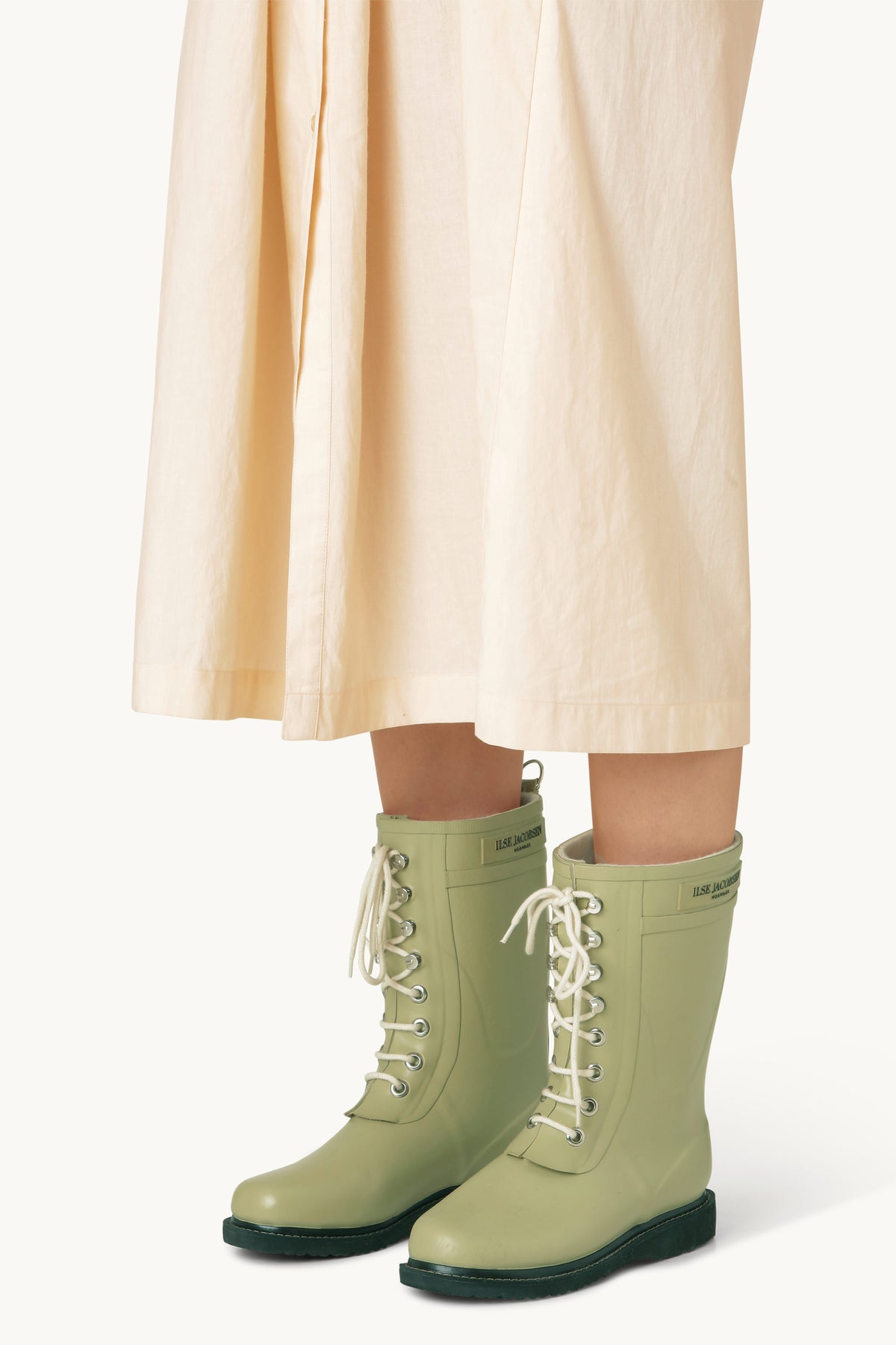 3/4 Rubber Boots - Olive Grass