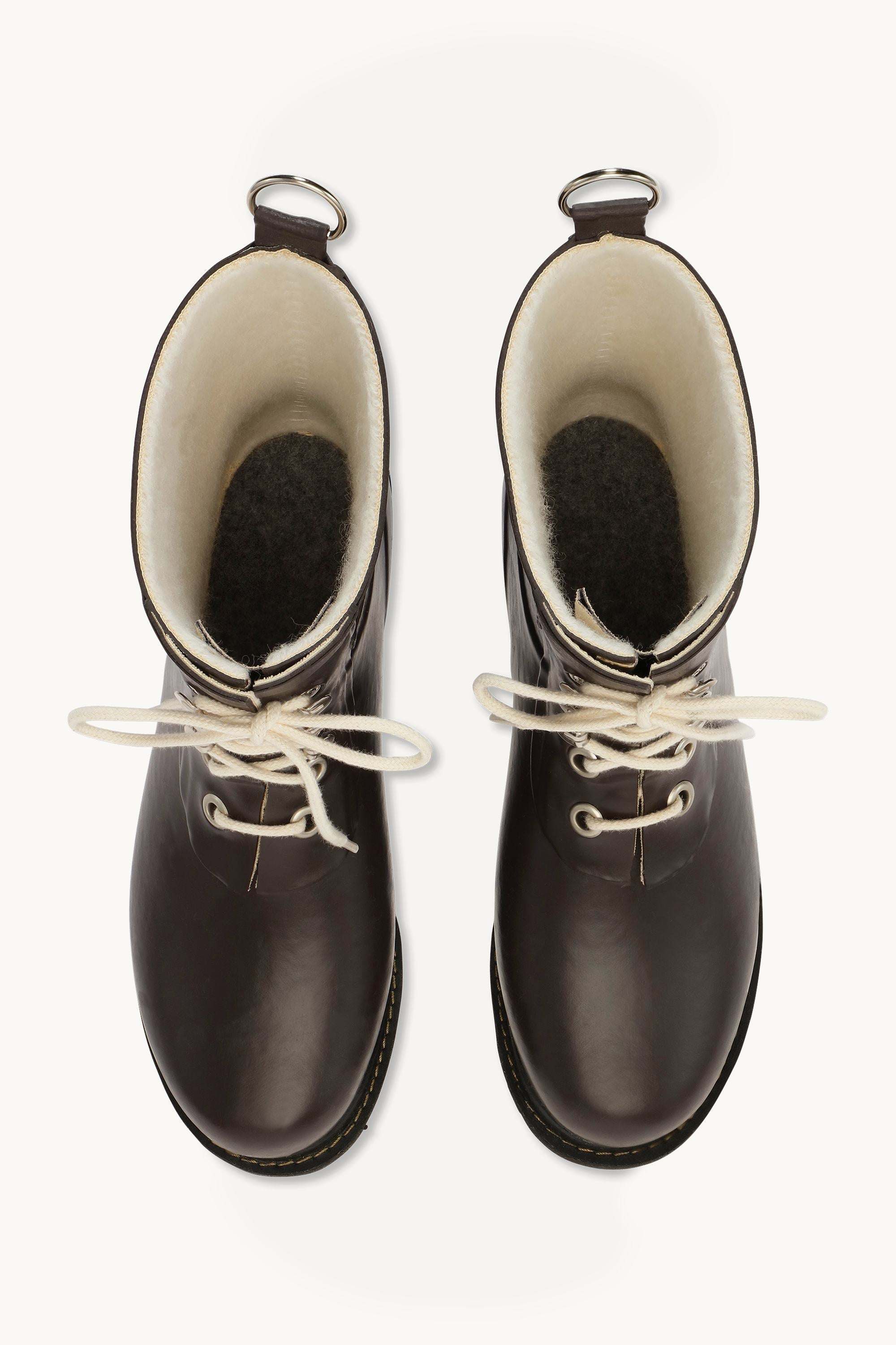 Short Rubber Boots - Ganache