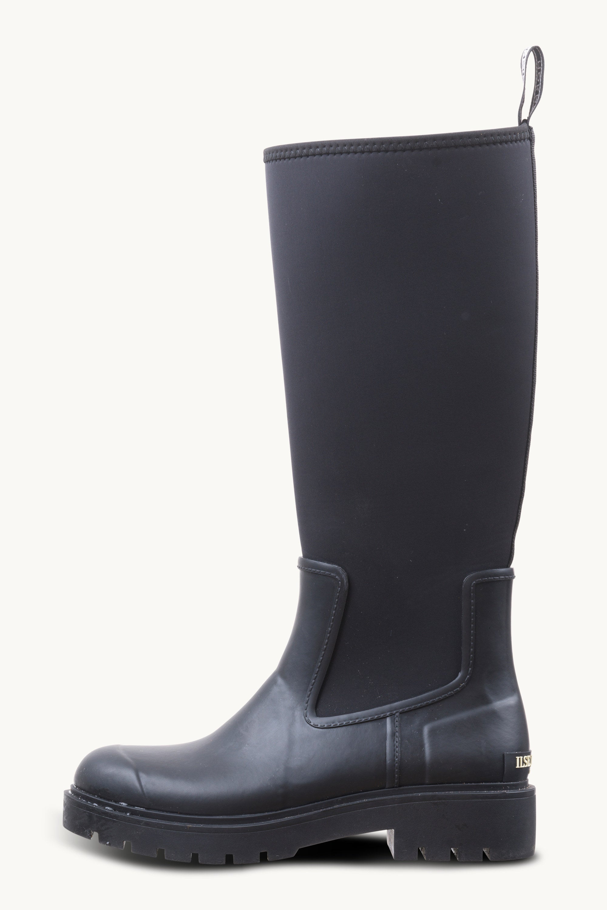 Neoprene Rain Boot - Black Black