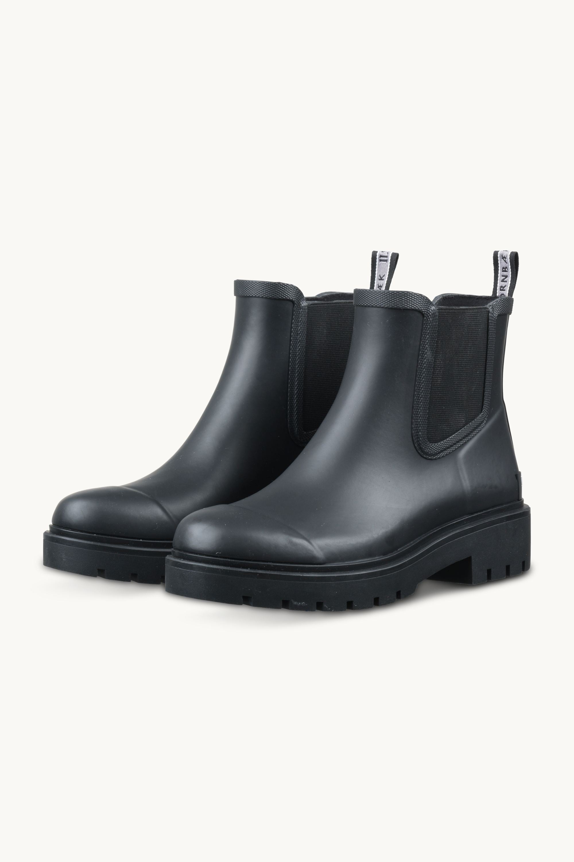 Chelsea Rain Boots - Black Black