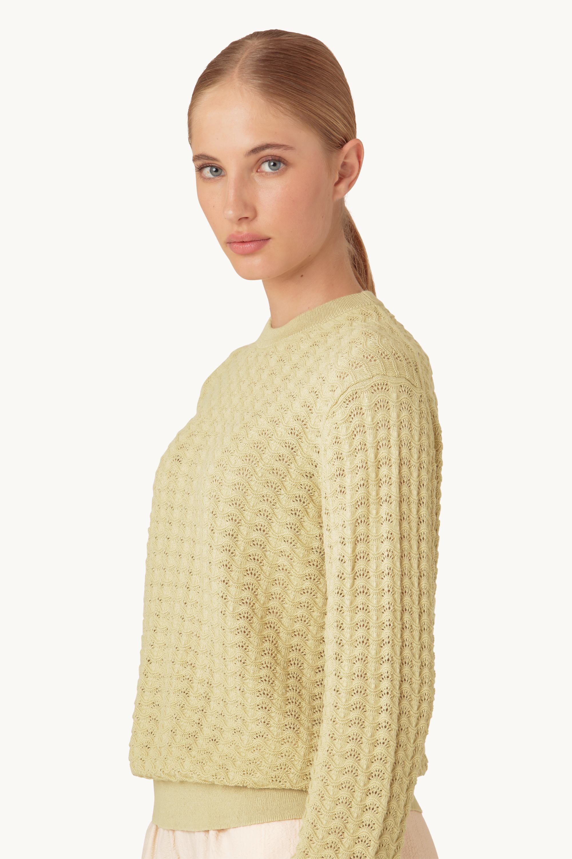 Crew Neck - Olive Grass