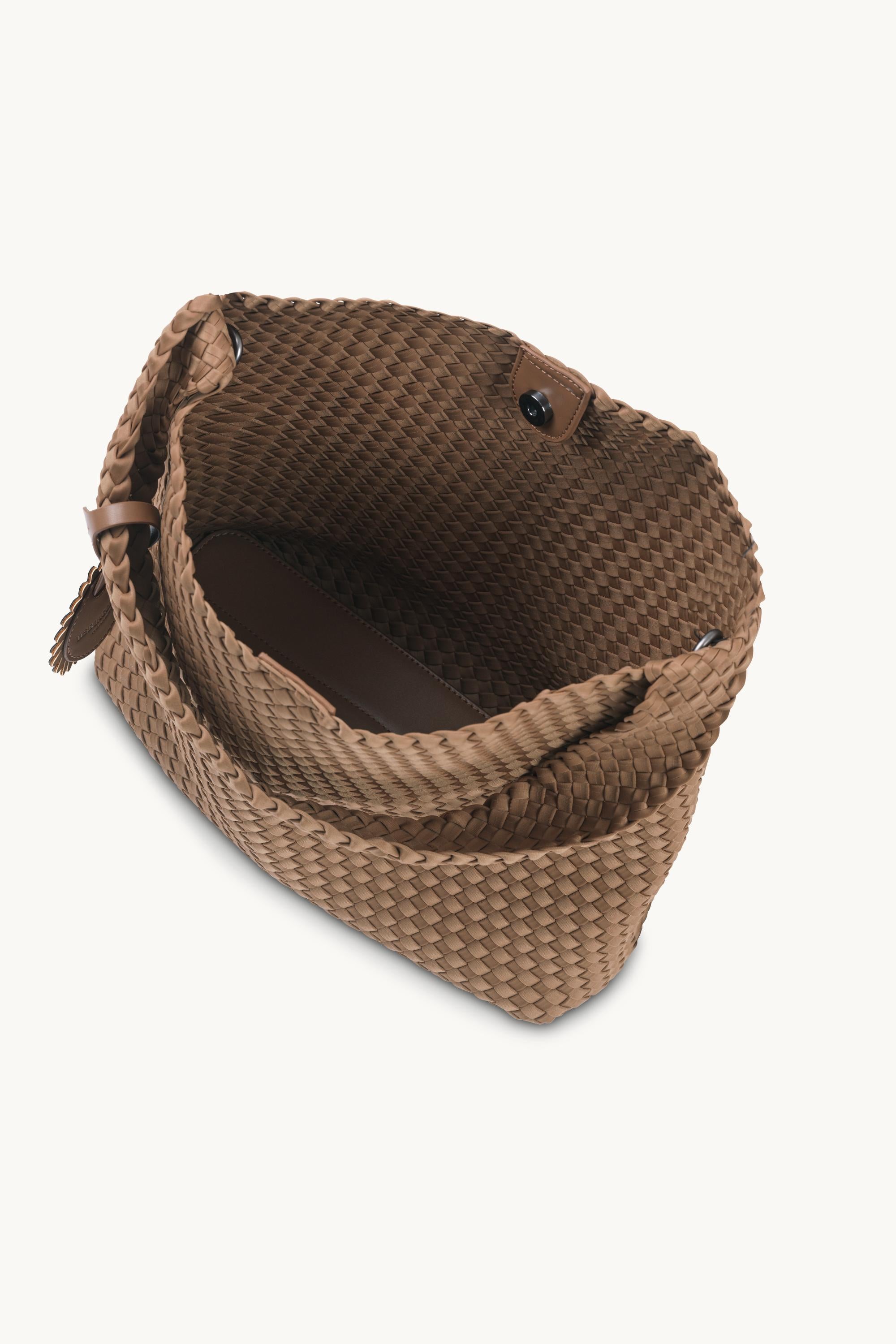 Woven Tote Bag - Sepia Tint