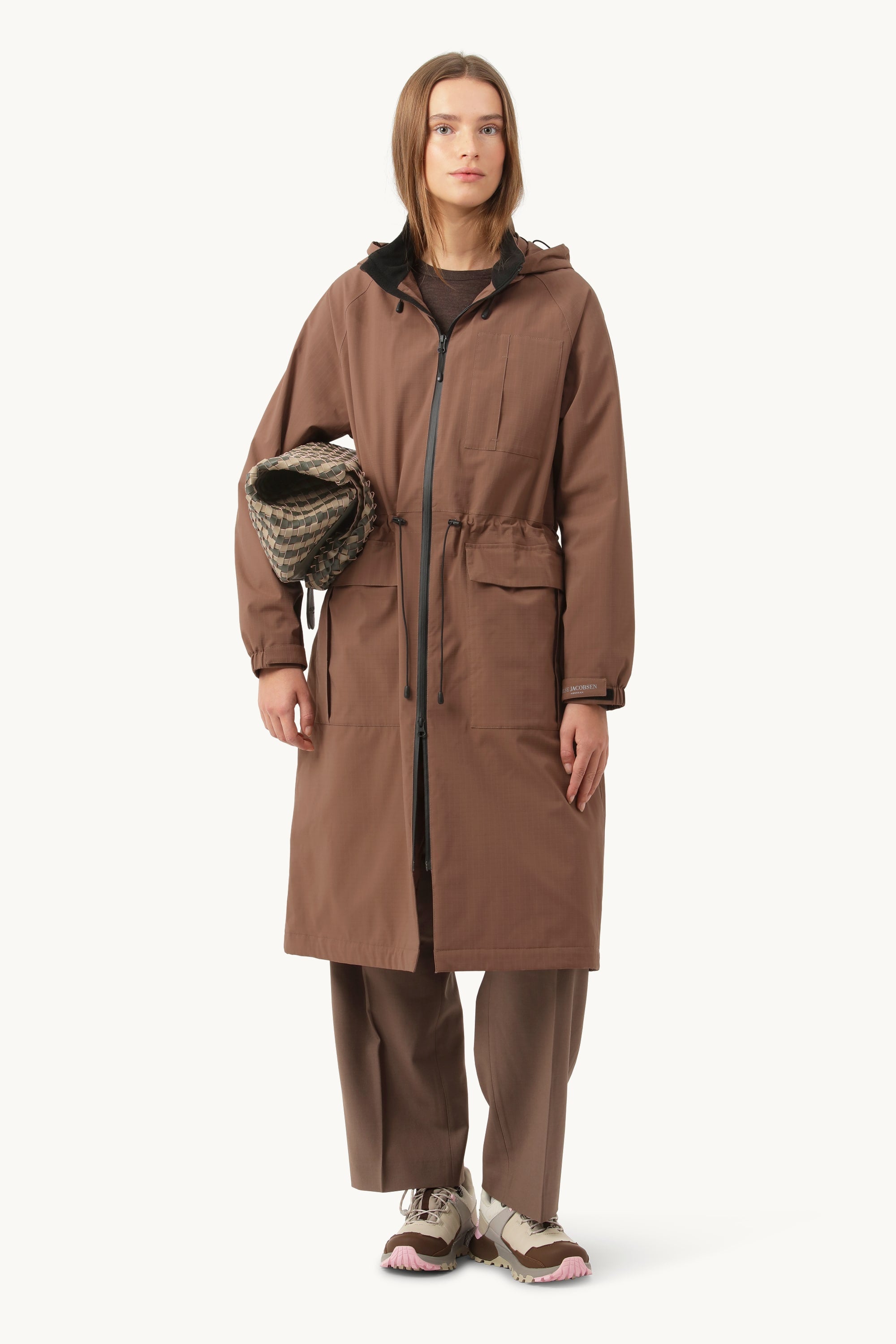 Long Winter Coat - Acorn