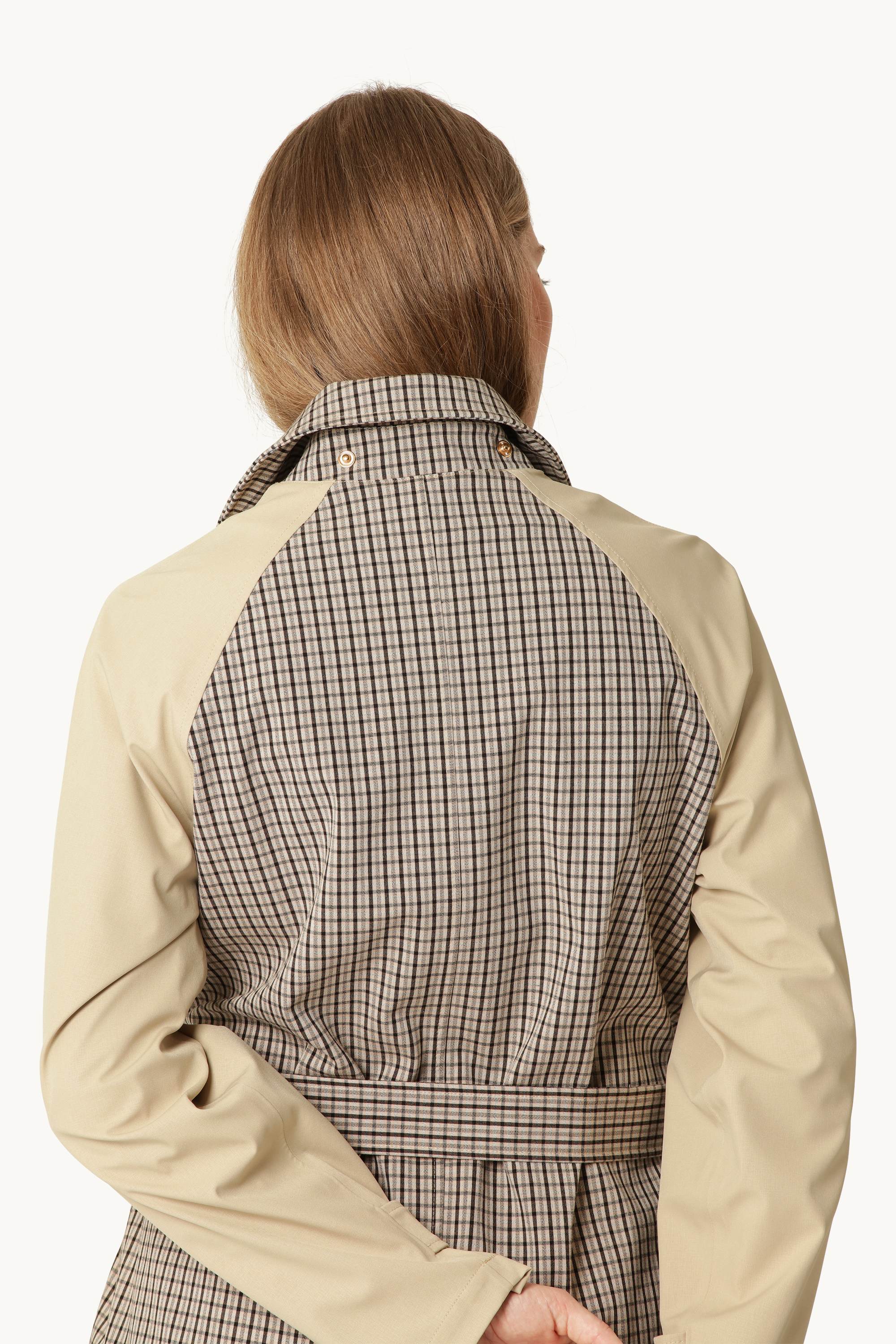 Trench Regnjakke - White Pepper