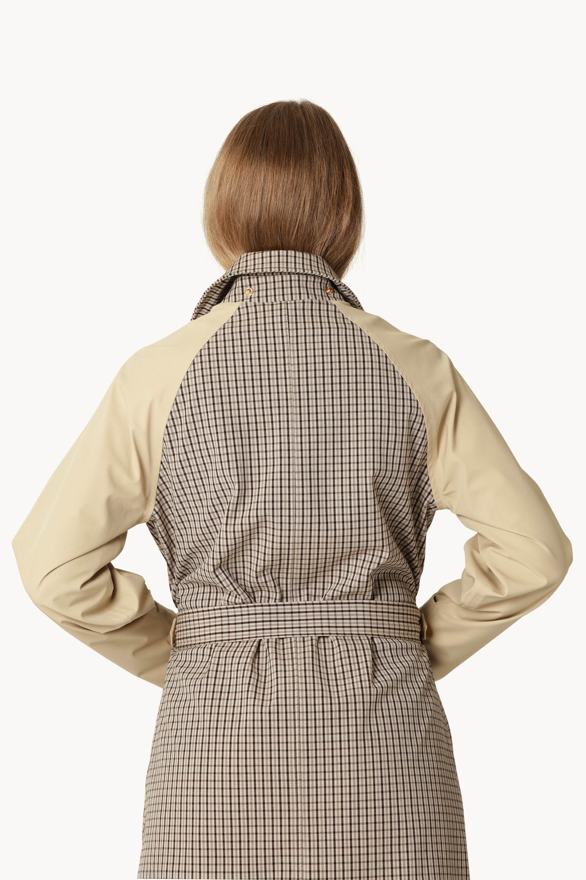 Trench Regnjakke - White Pepper