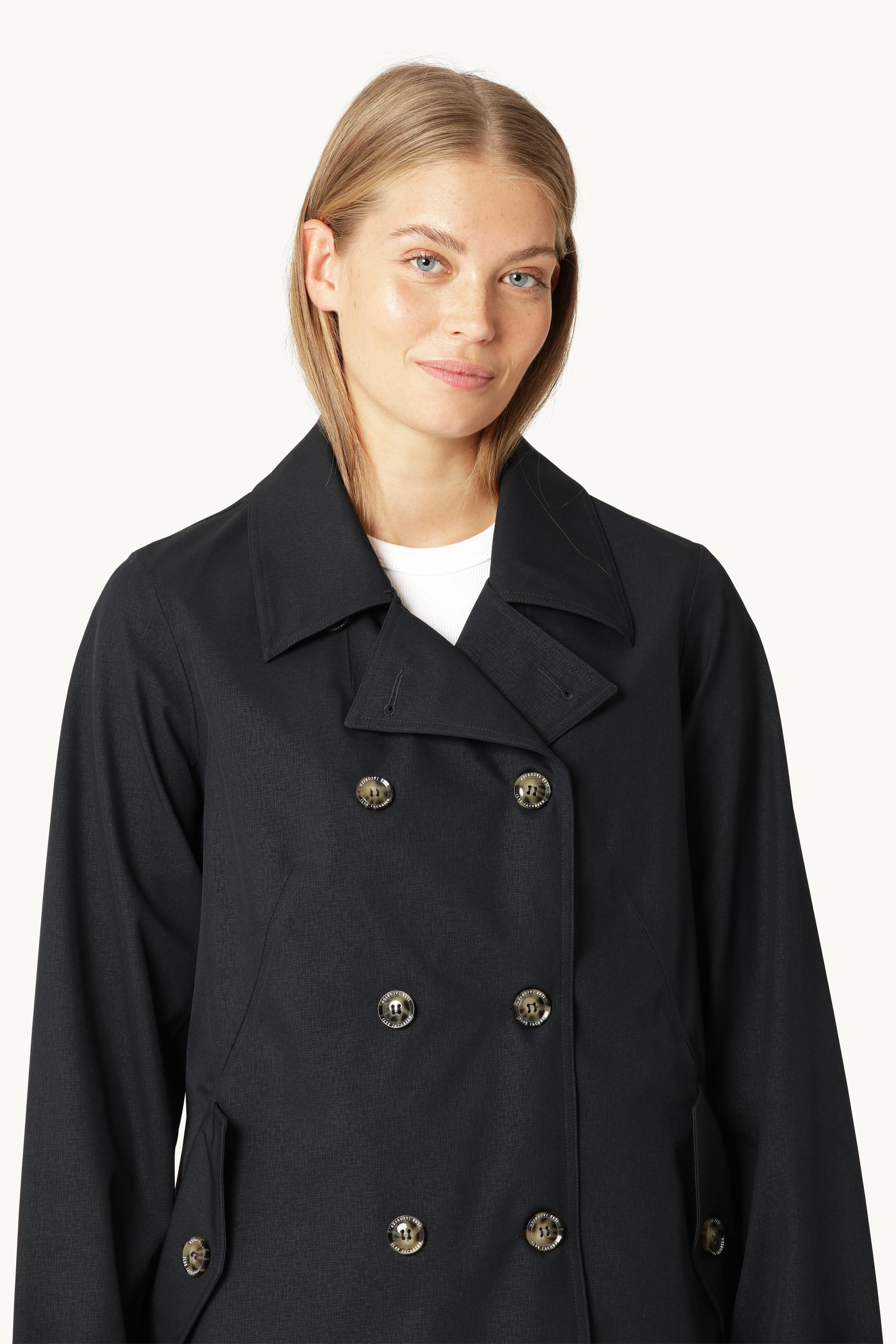 Regn Peacoat - Dark Indigo