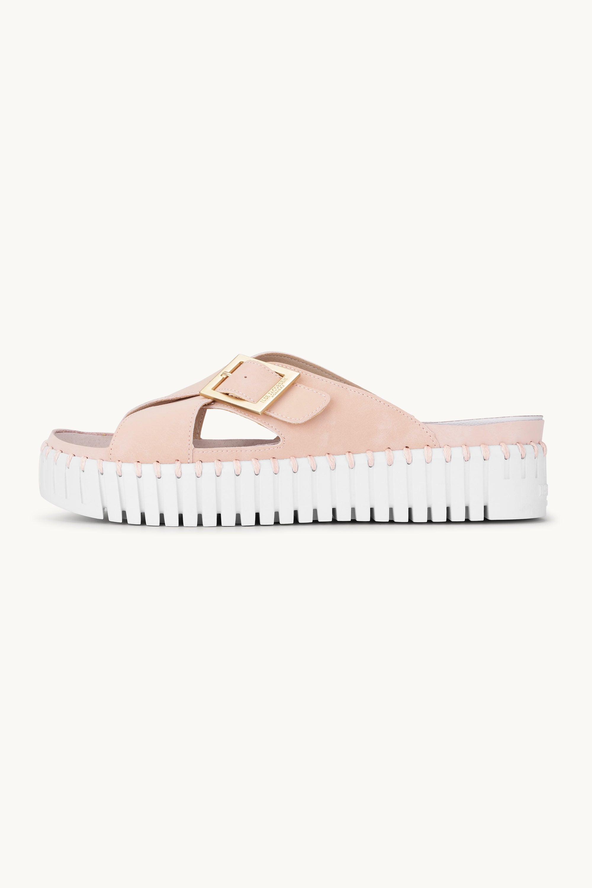 Sandaler Crossover - Adobe Rose White