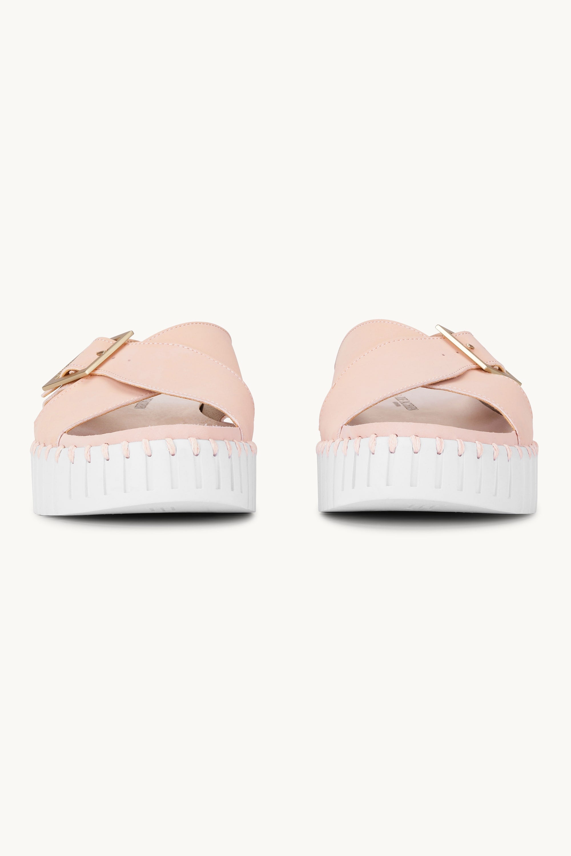 Sandaler Crossover - Adobe Rose White