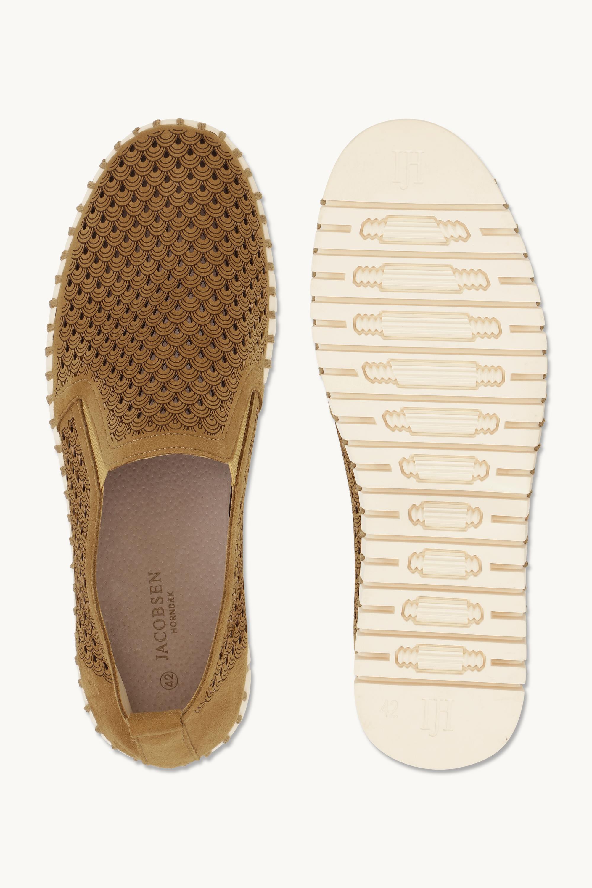 Komfortable Herresko - Goldy Pearled Ivory