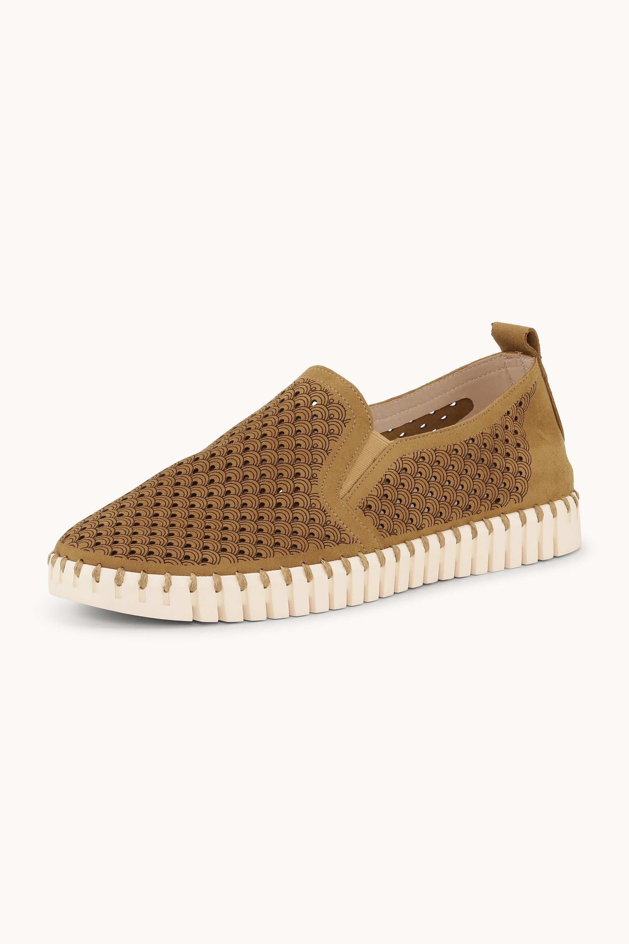 Komfortable Herresko - Goldy Pearled Ivory