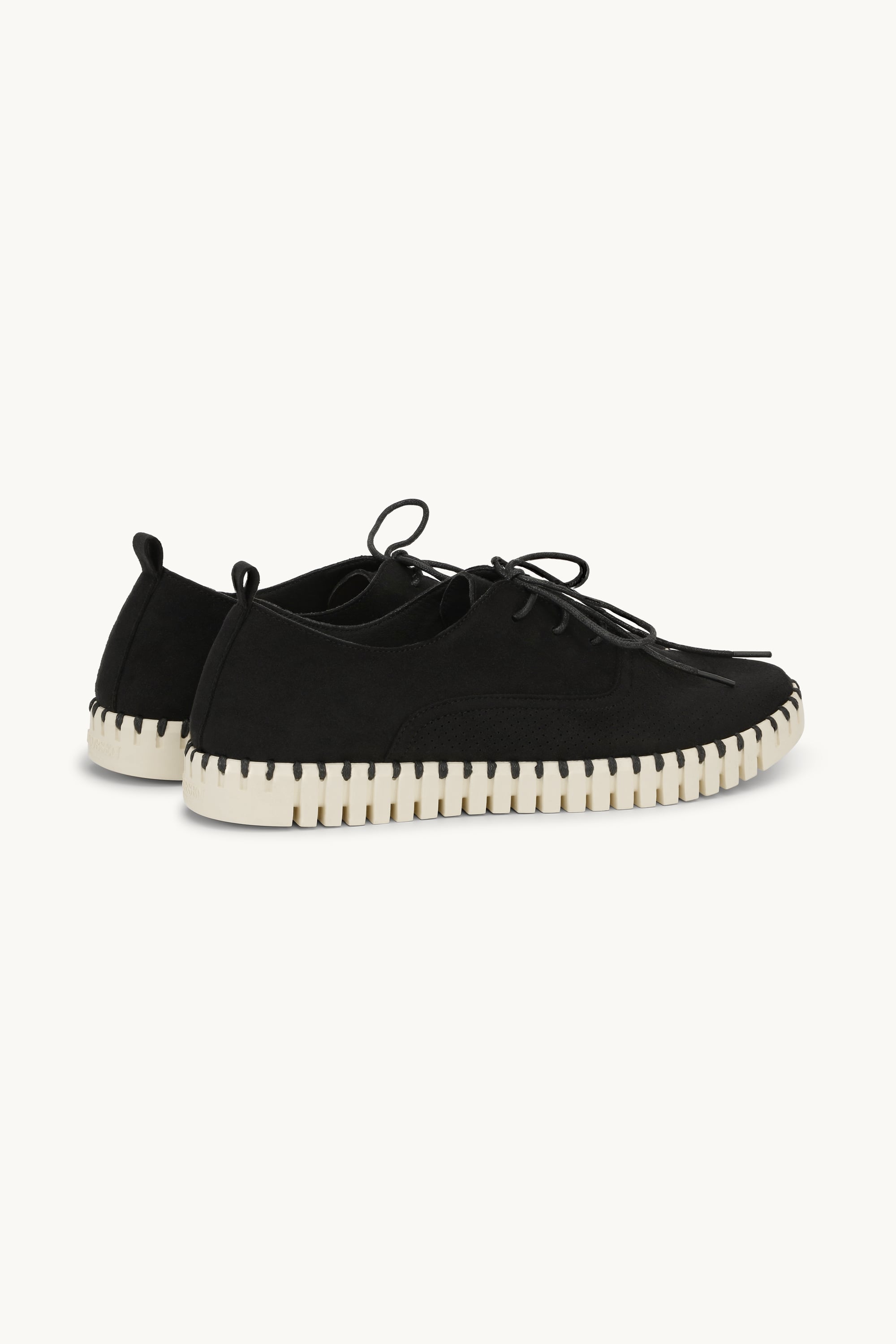 Herresko Med Lisser - Black Pearled Ivory