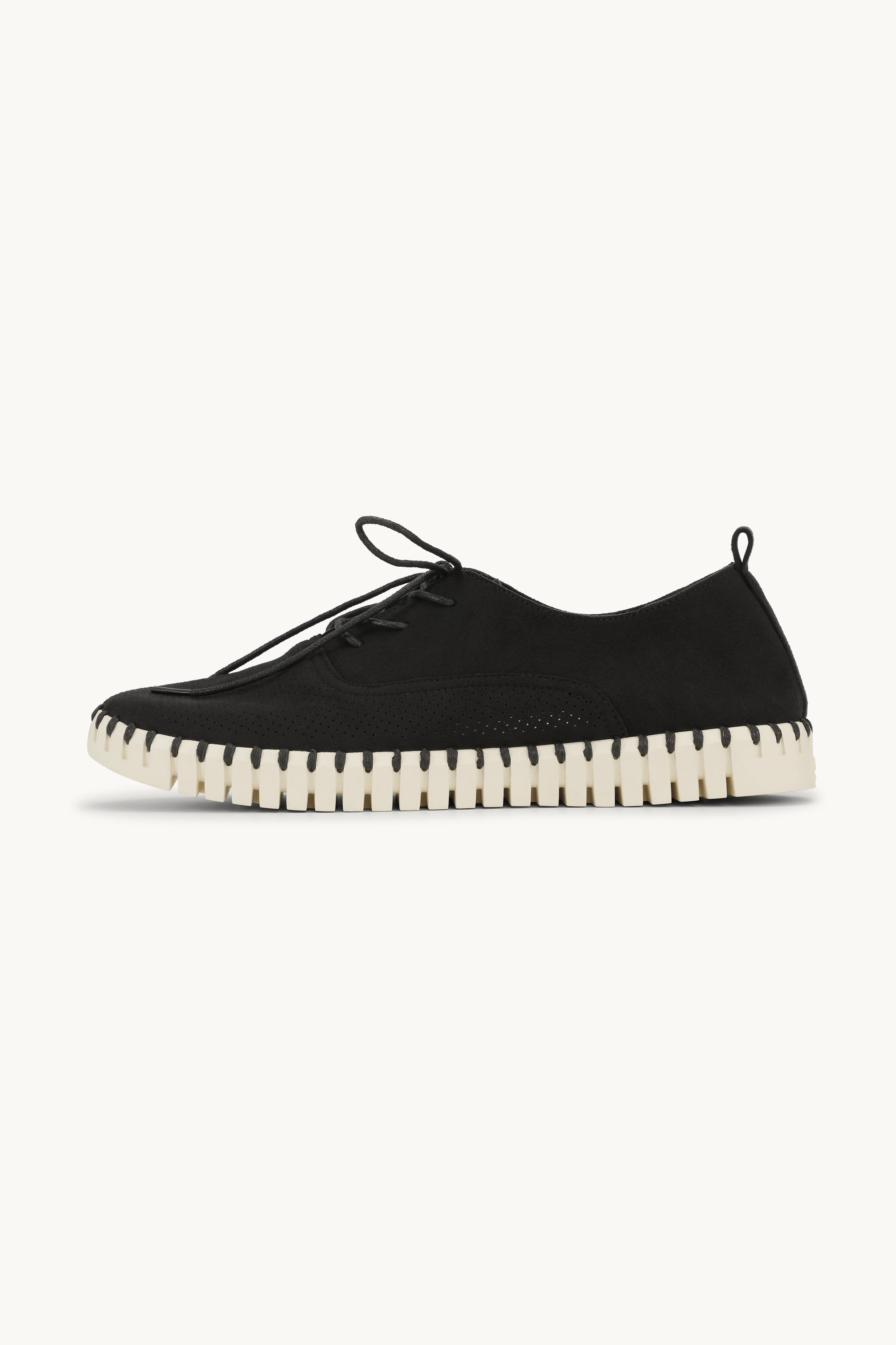 Herresko Med Lisser - Black Pearled Ivory