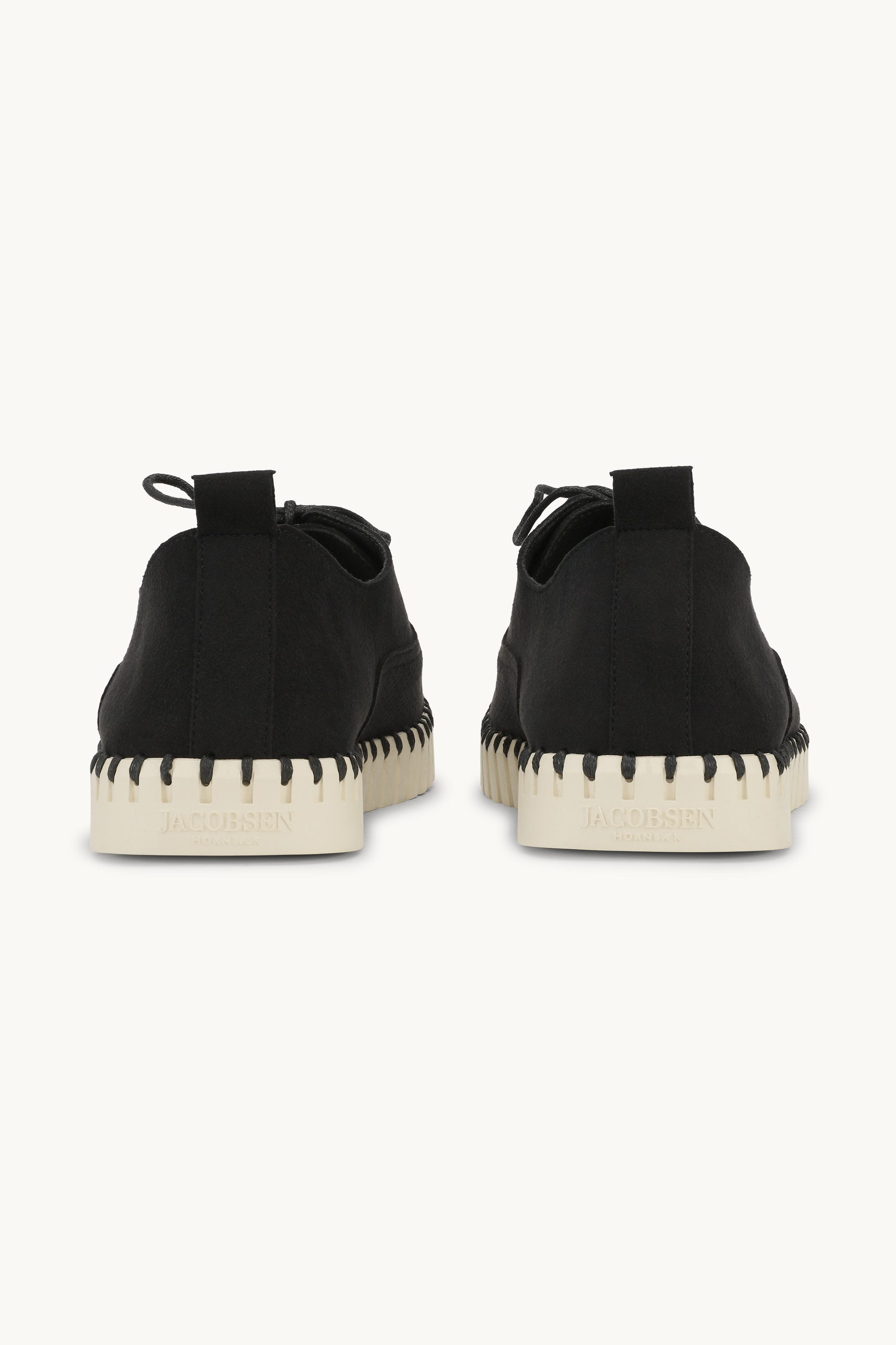 Herresko Med Lisser - Black Pearled Ivory