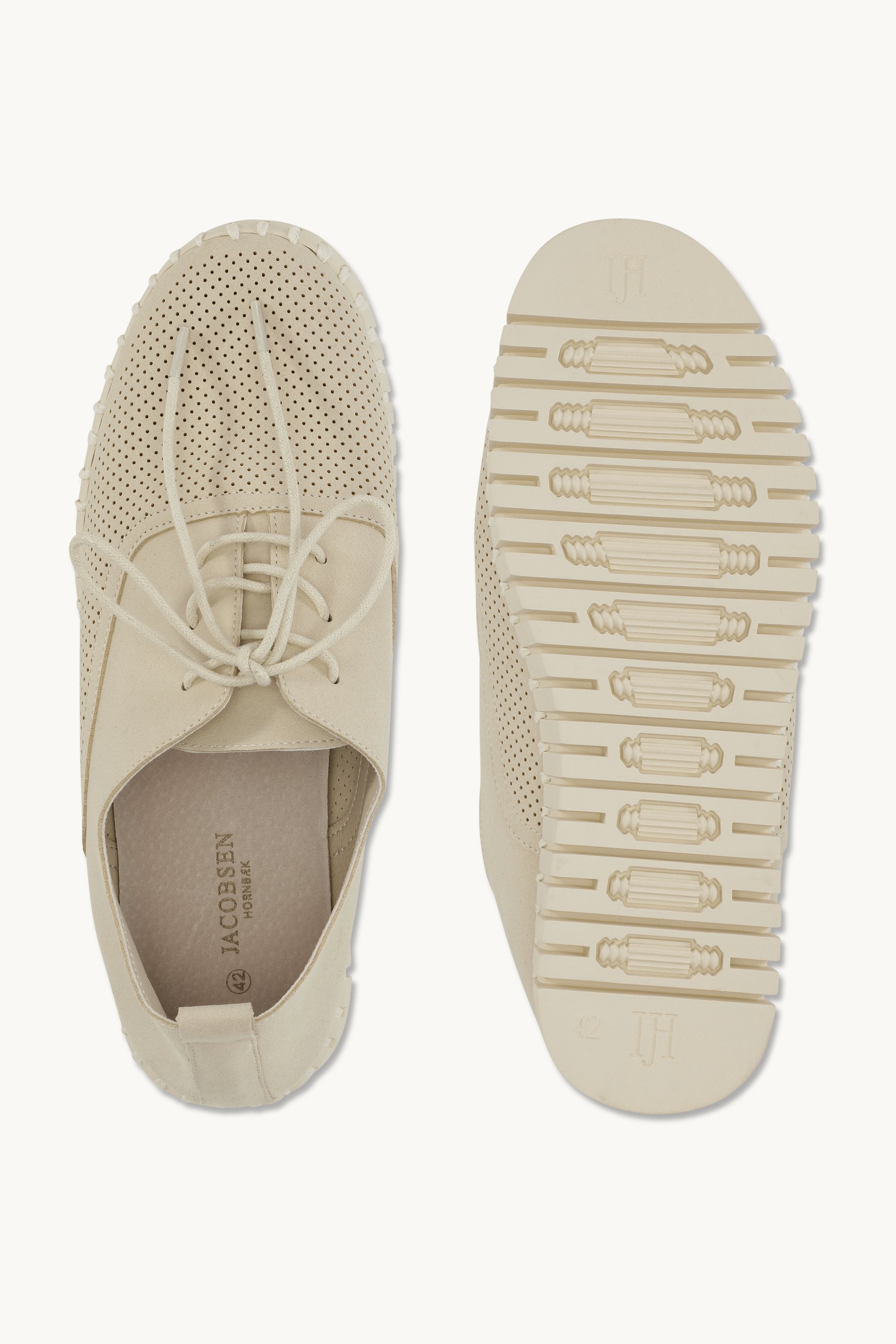 Herresko Med Lisser - Kit Pearled Ivory