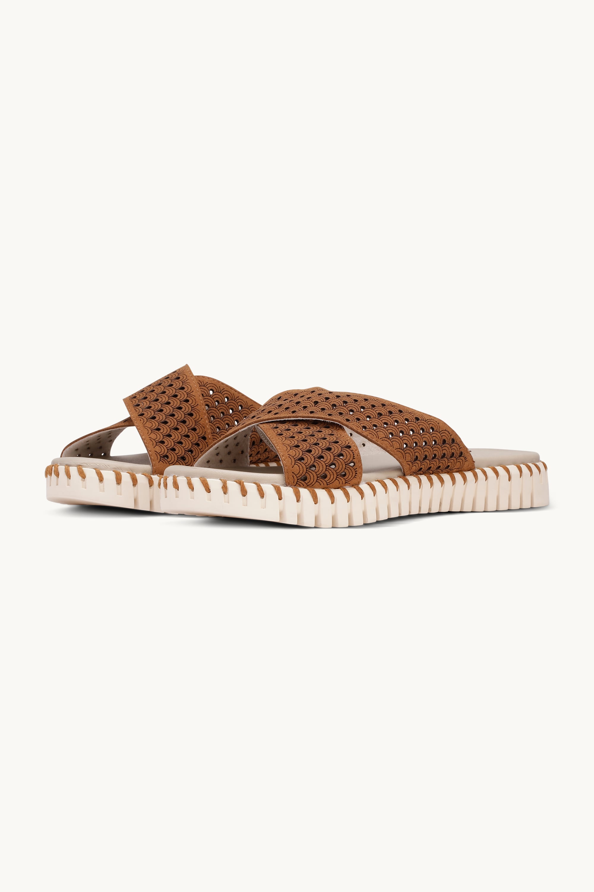 Sandals - Cashew