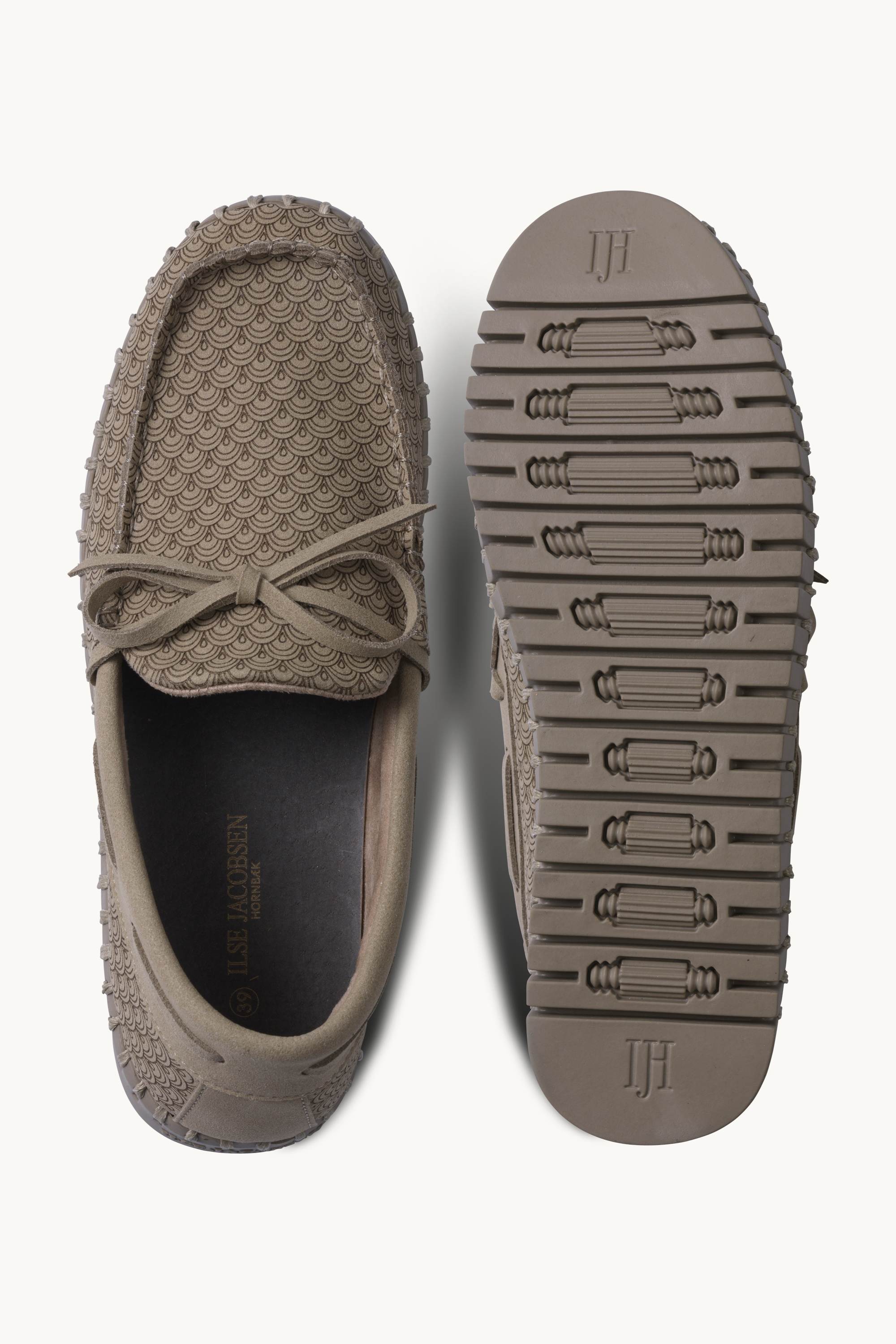 Tulip Sailor Shoe With Lining - Coriander Coriander