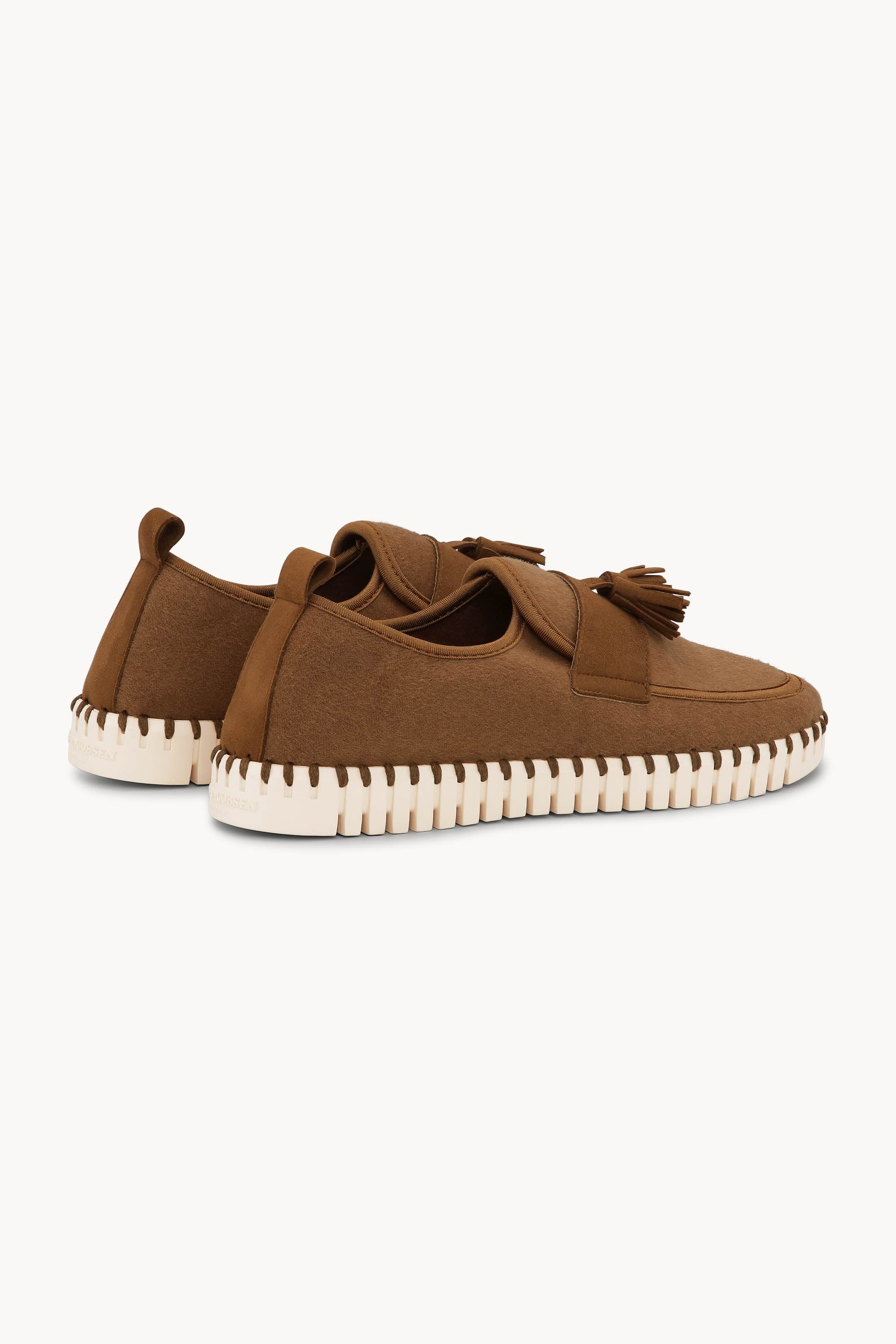 Tulip Wool Loafer - Cashew Pearled Ivory