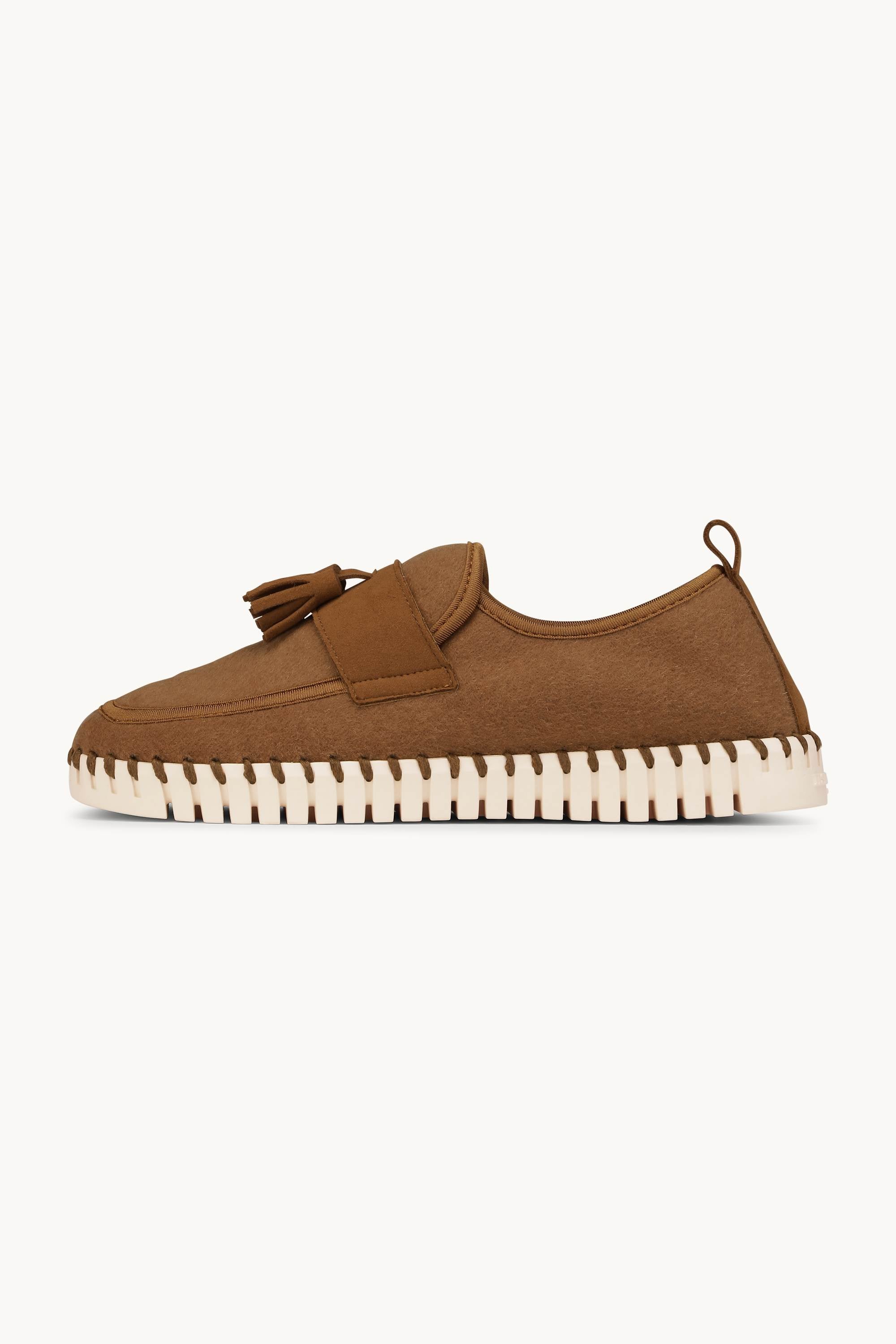 Tulip Wool Loafer - Cashew Pearled Ivory