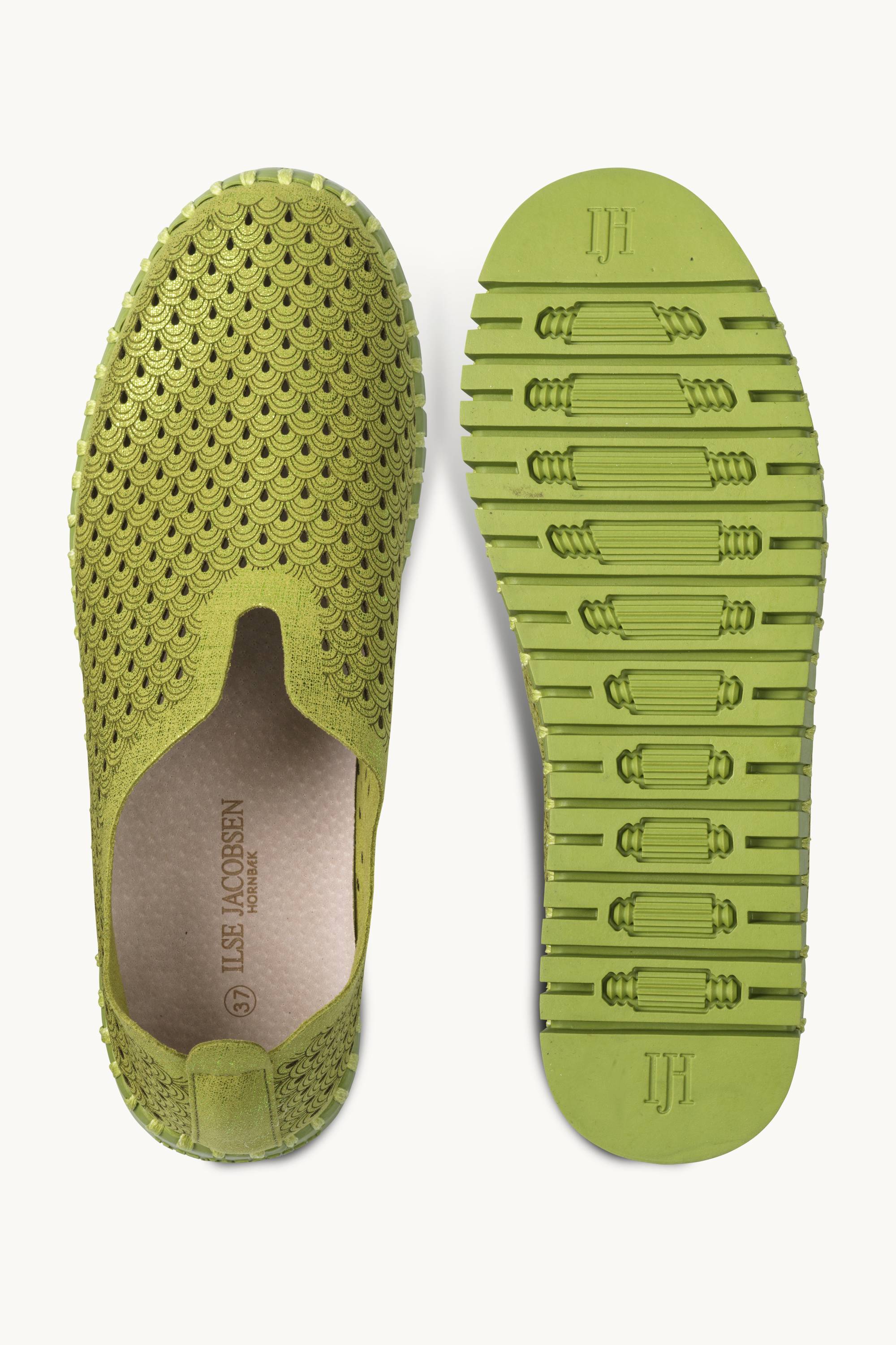 Tulip Glitter Tonal - Spinach Green Spinach Green