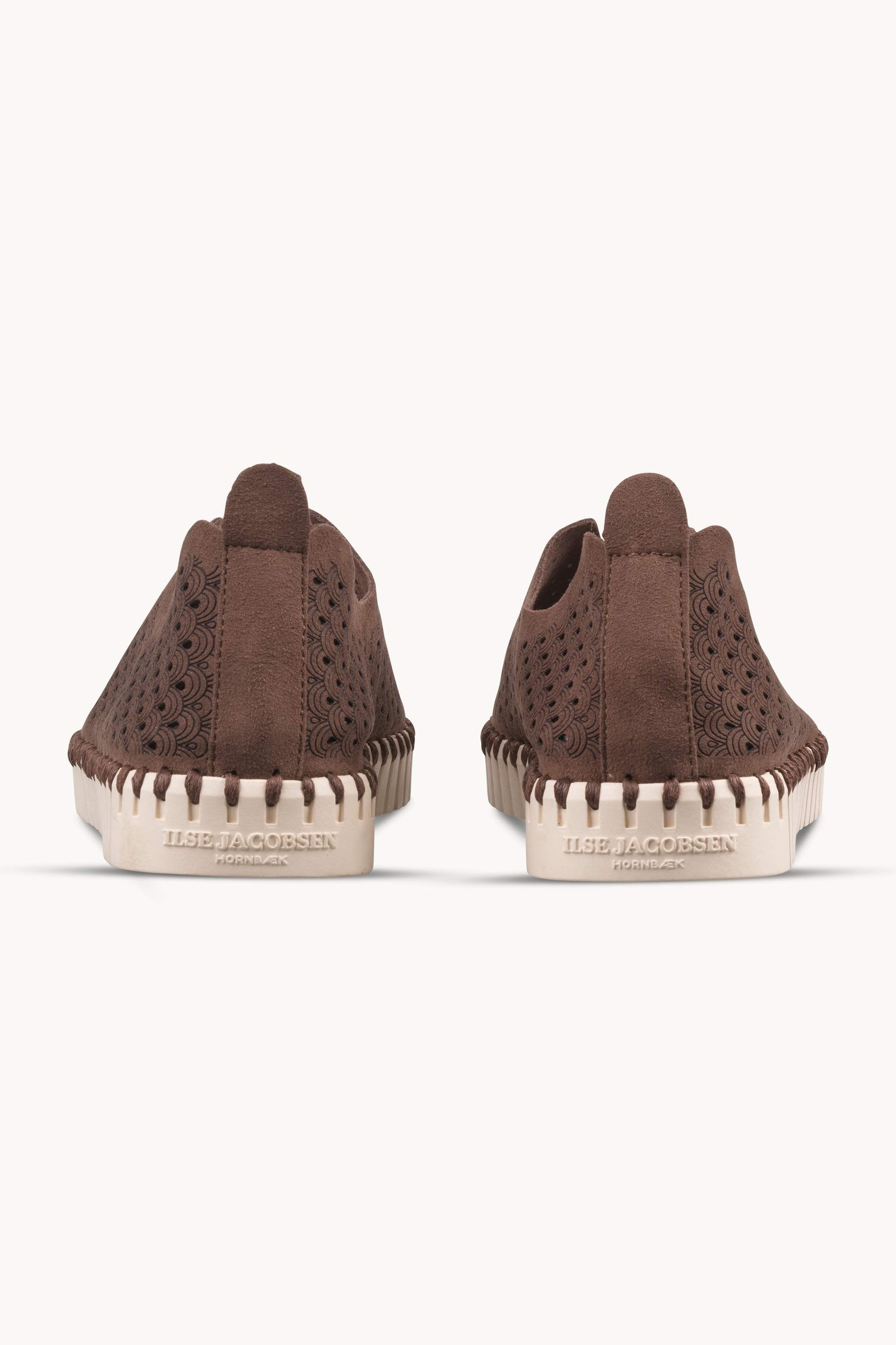 Tulip Sko - Brown Pearled Ivory