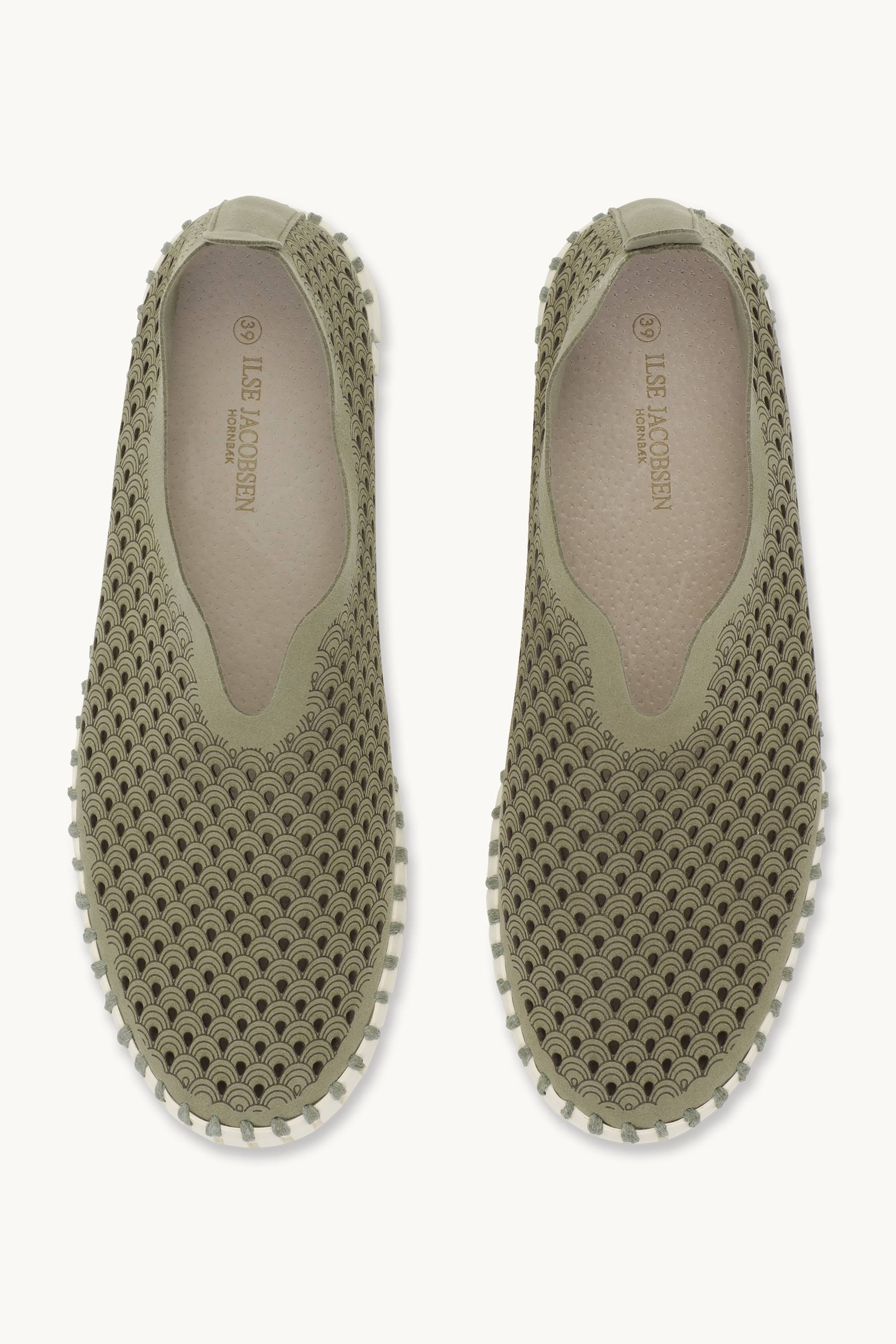 Platform Tulip Sko - Army