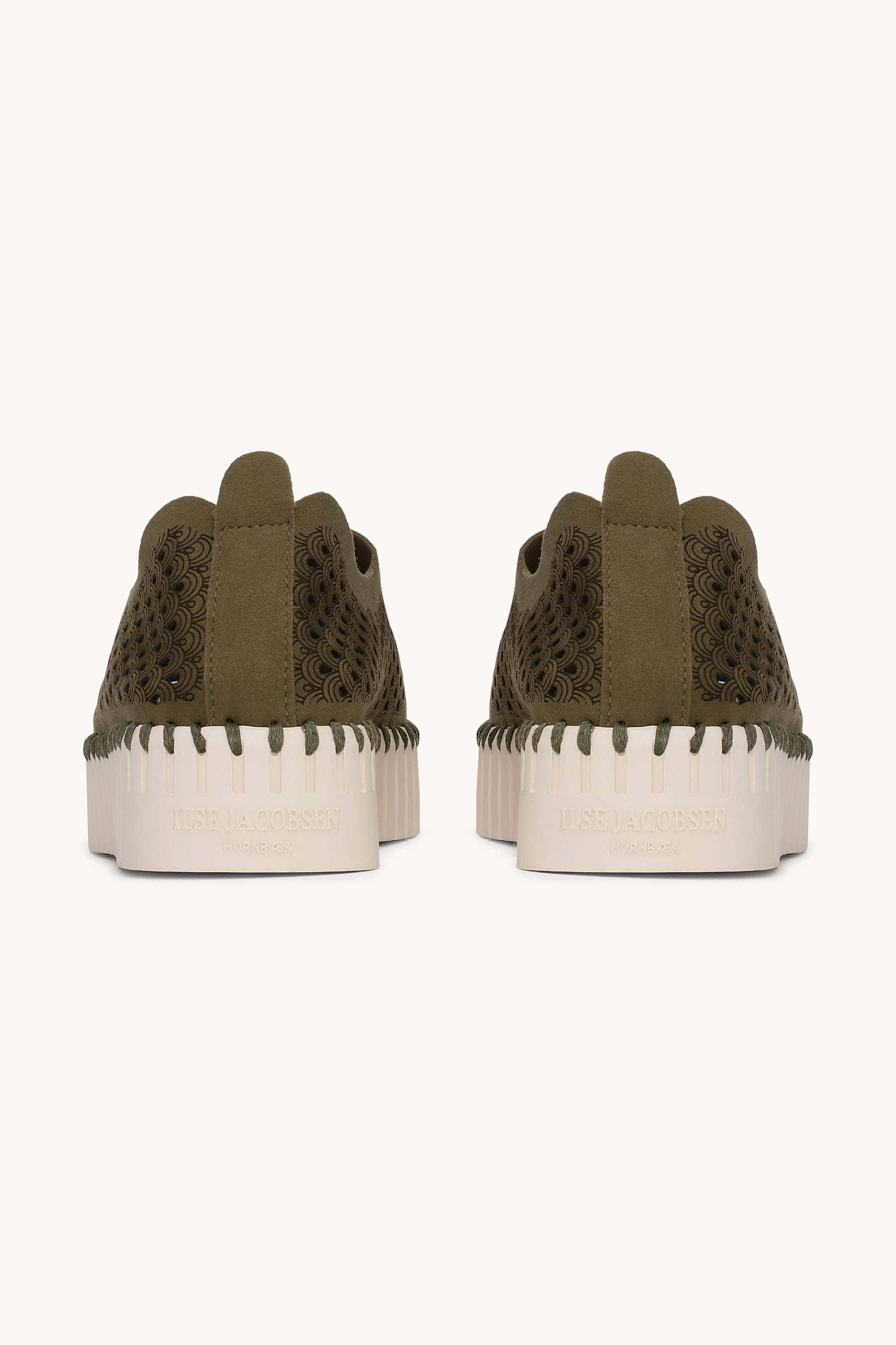 Platform Tulip Sko - Deep Olive