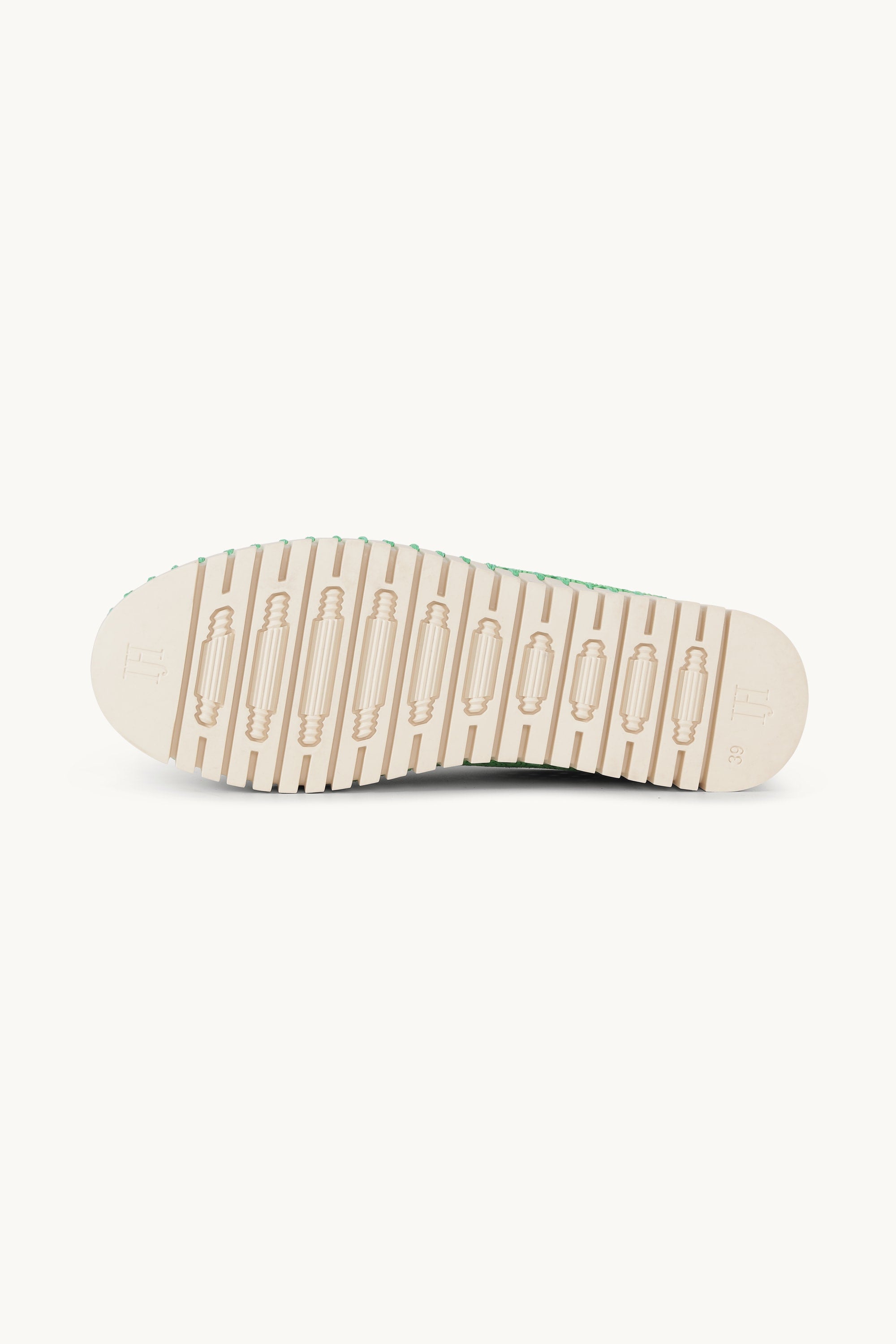 Platform Tulip Sko - Bright Green