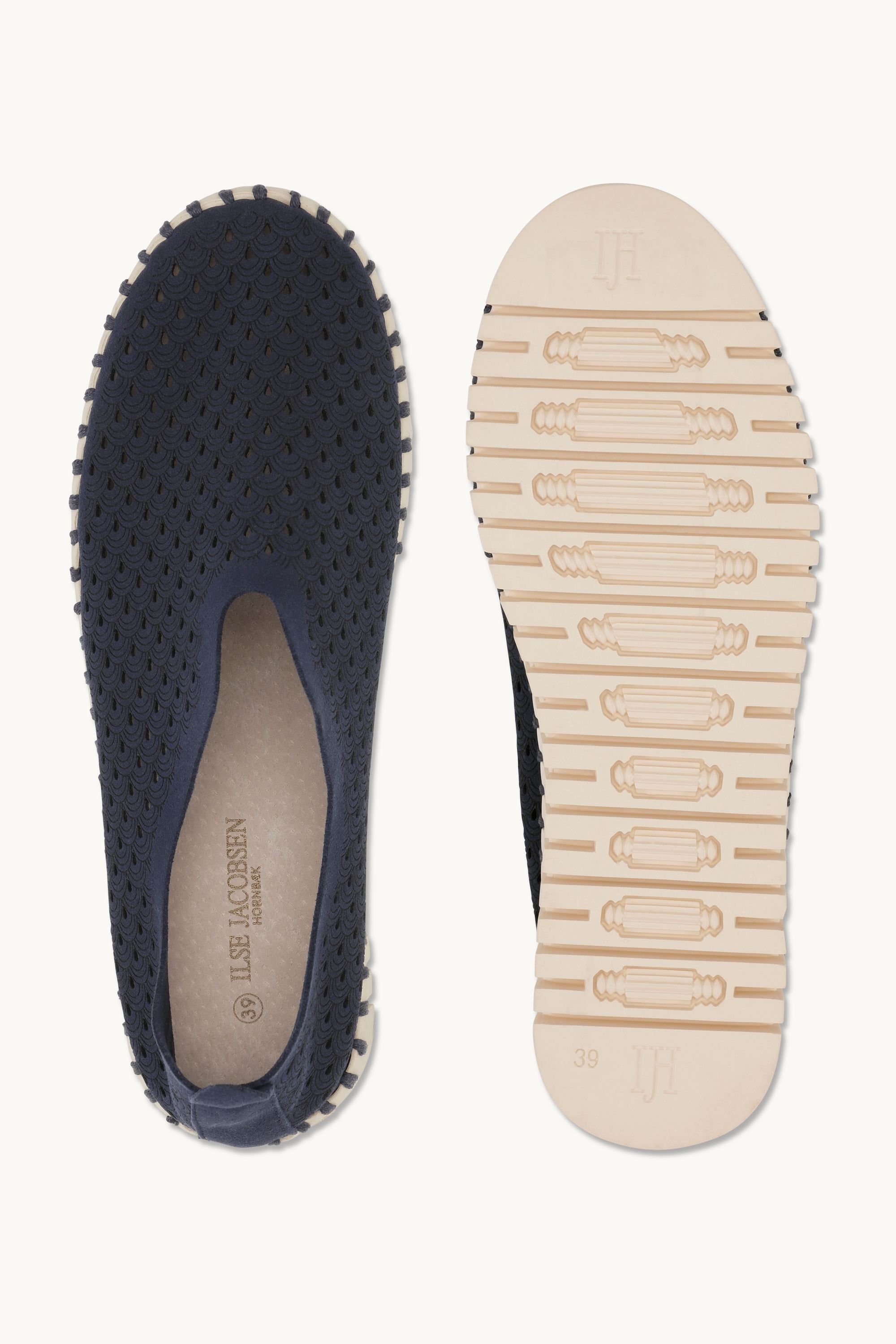 Platform Tulip Sko - Dark Indigo