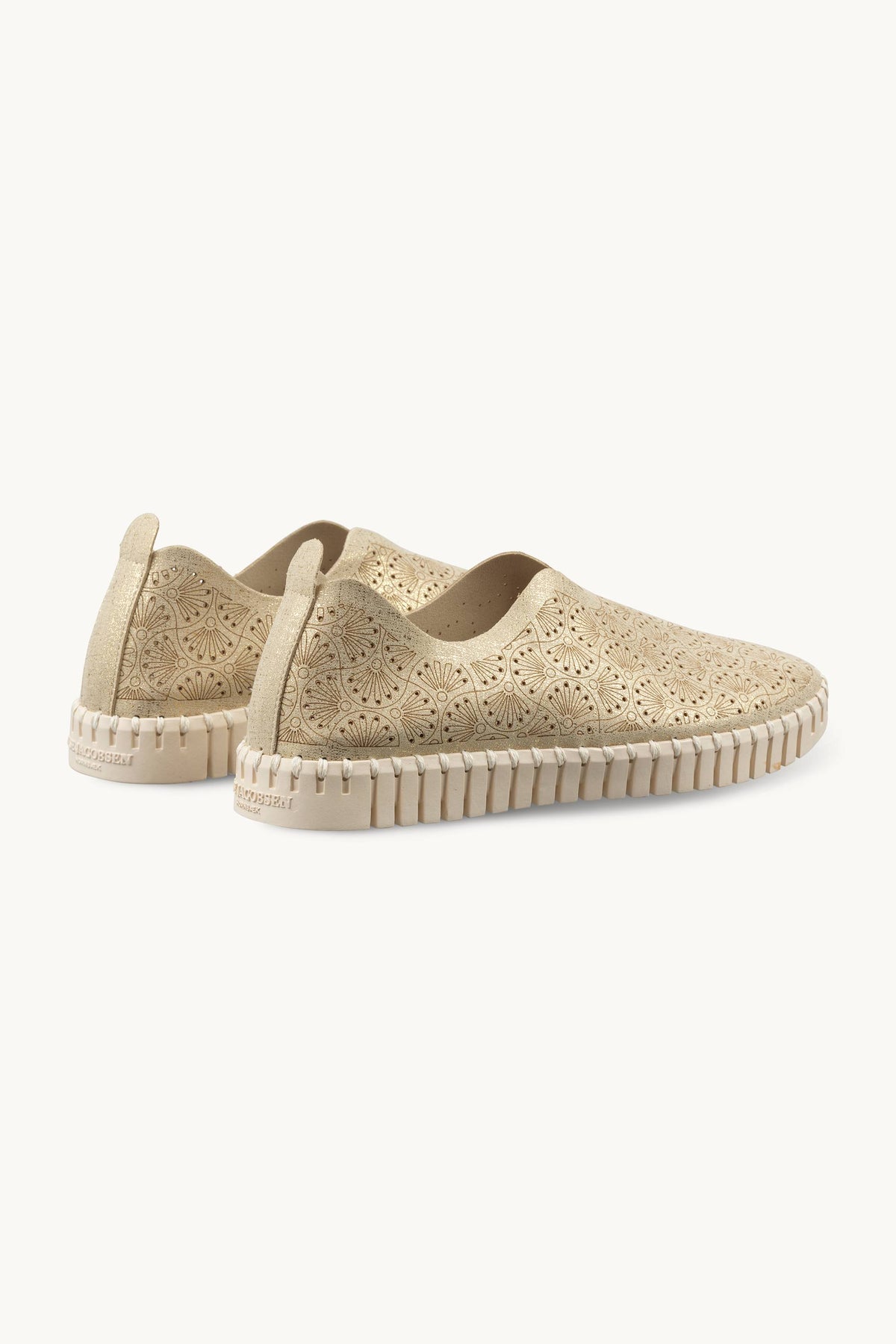 Tulip Organic Flat Glitter - Platin Pearled Ivory