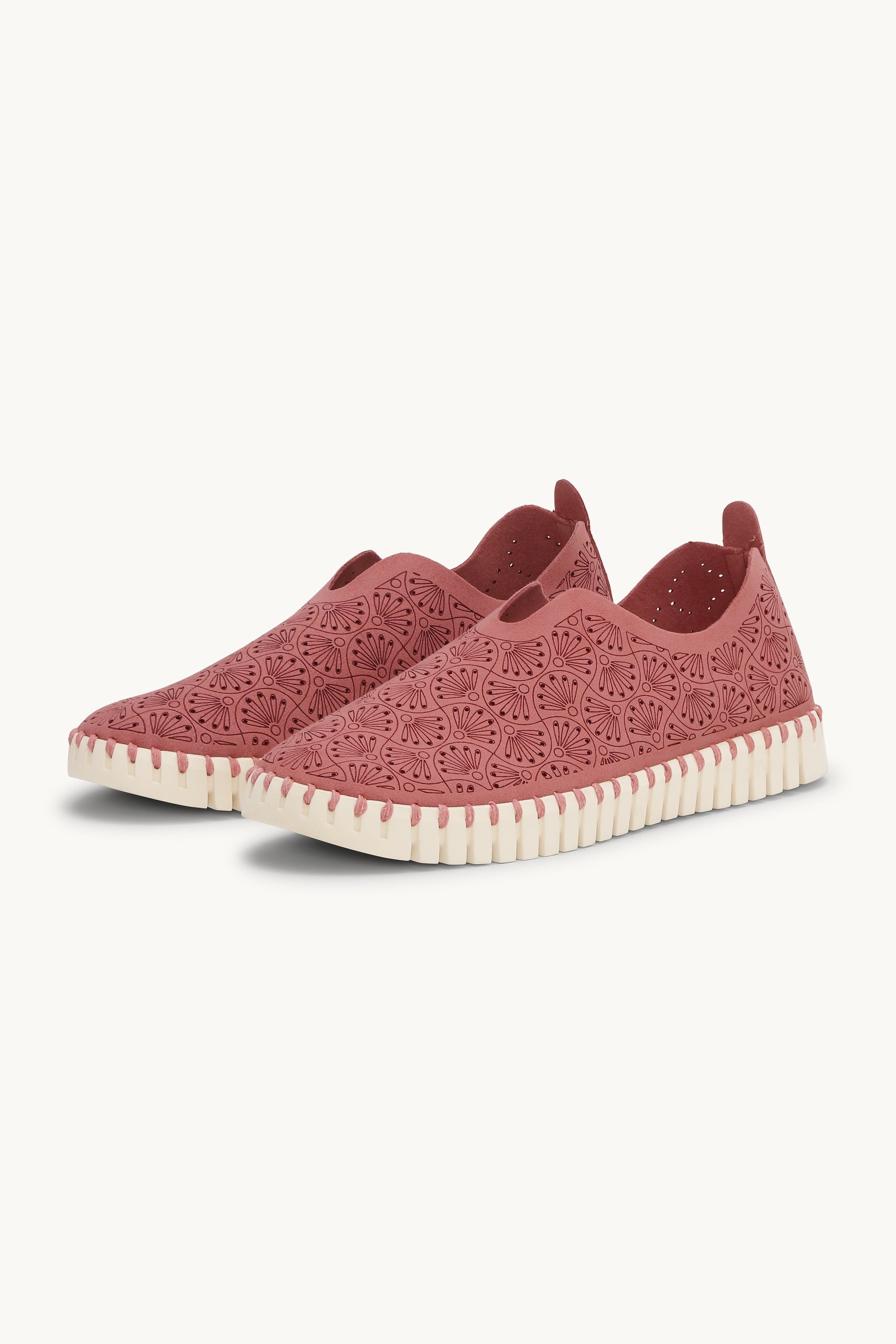 Tulip Organic Flat - Rouge Pearled Ivory