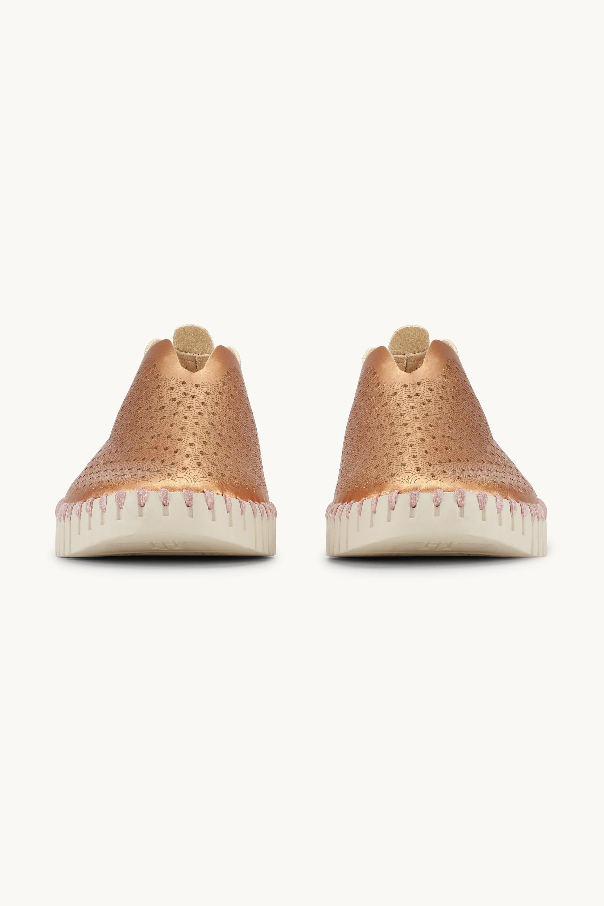 Tulip Sko Metallic - Rose Gold