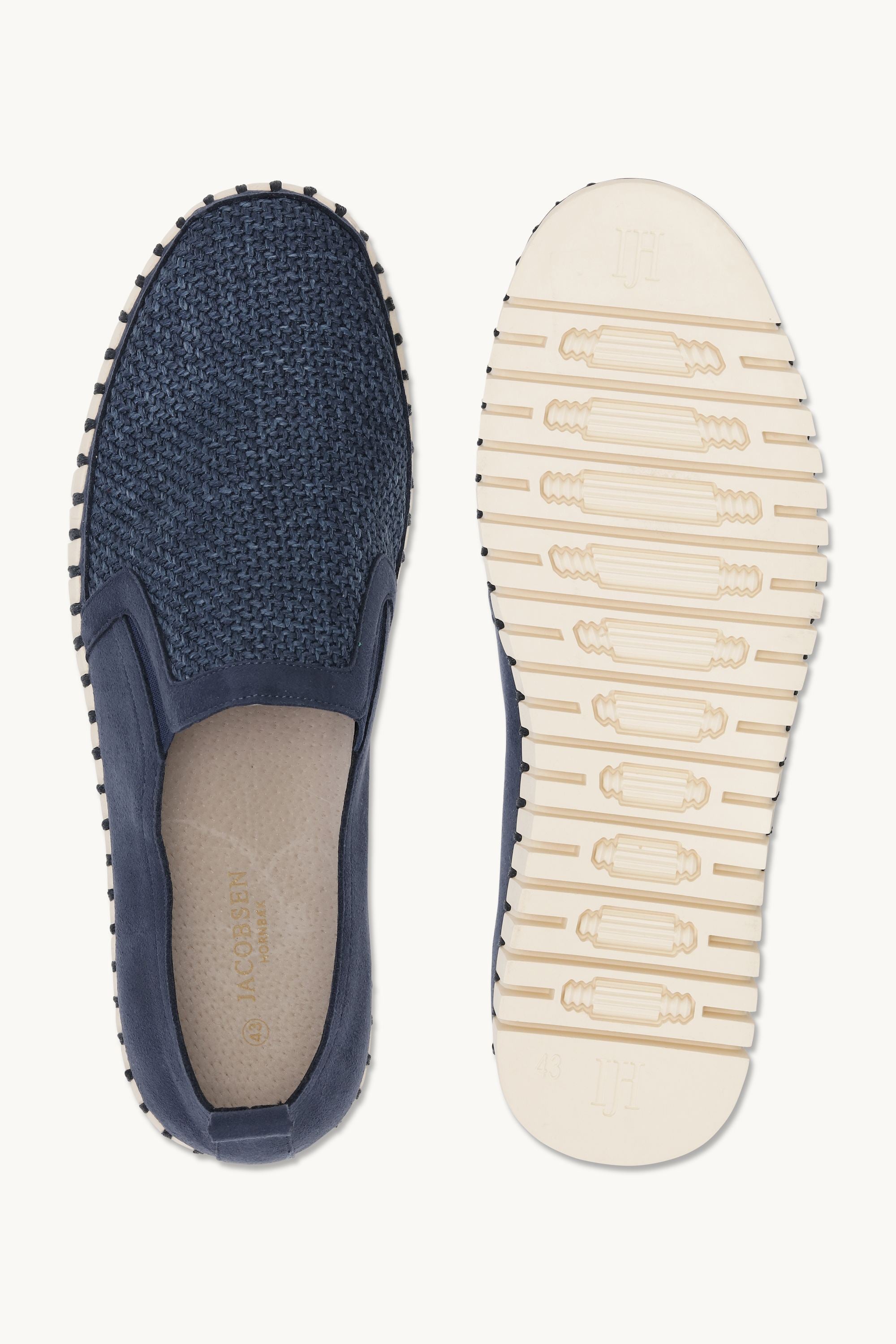 Komfortable Herresko - Ensign Blue Pearled Ivory