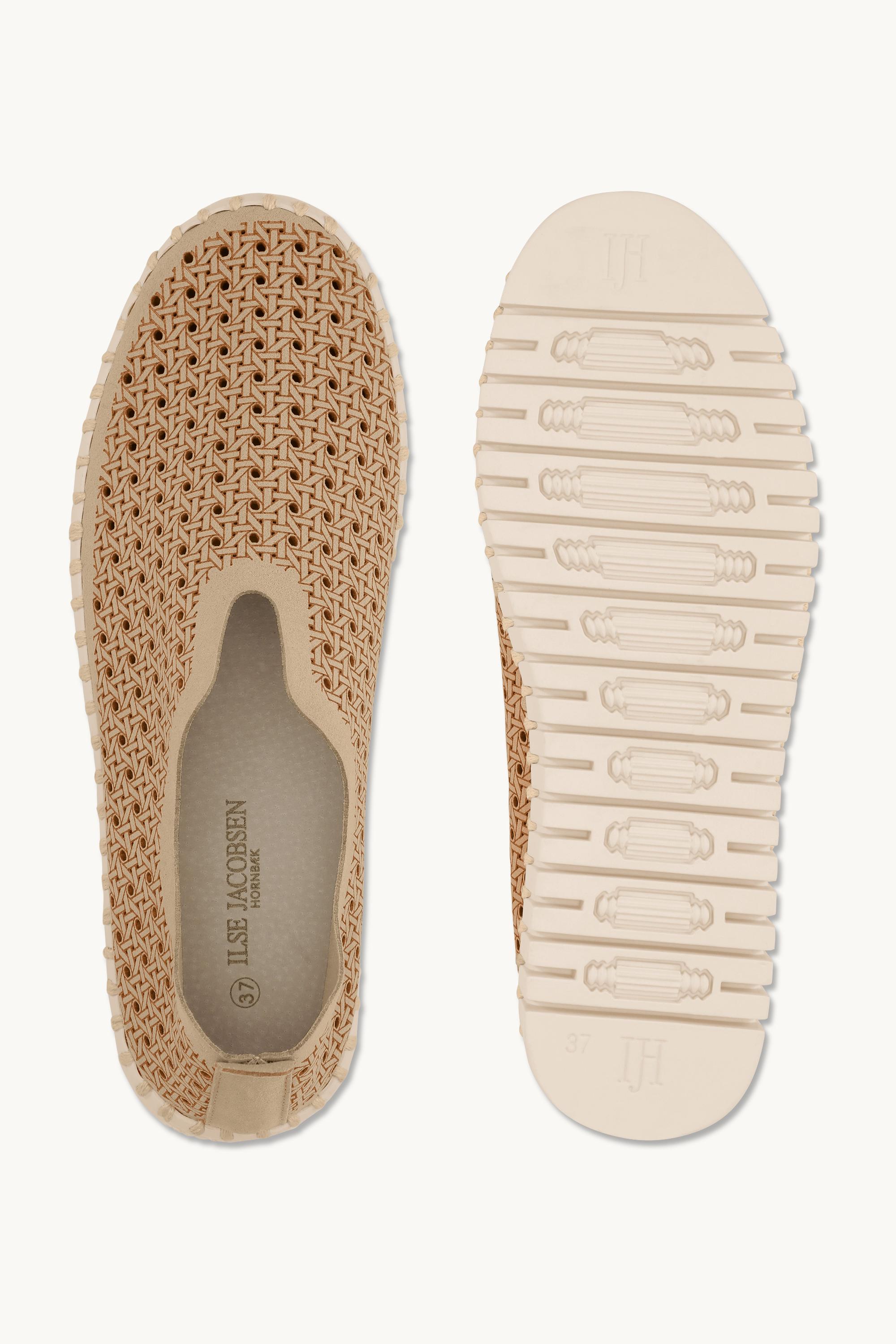 Tulip Sko - Latte Pearled Ivory
