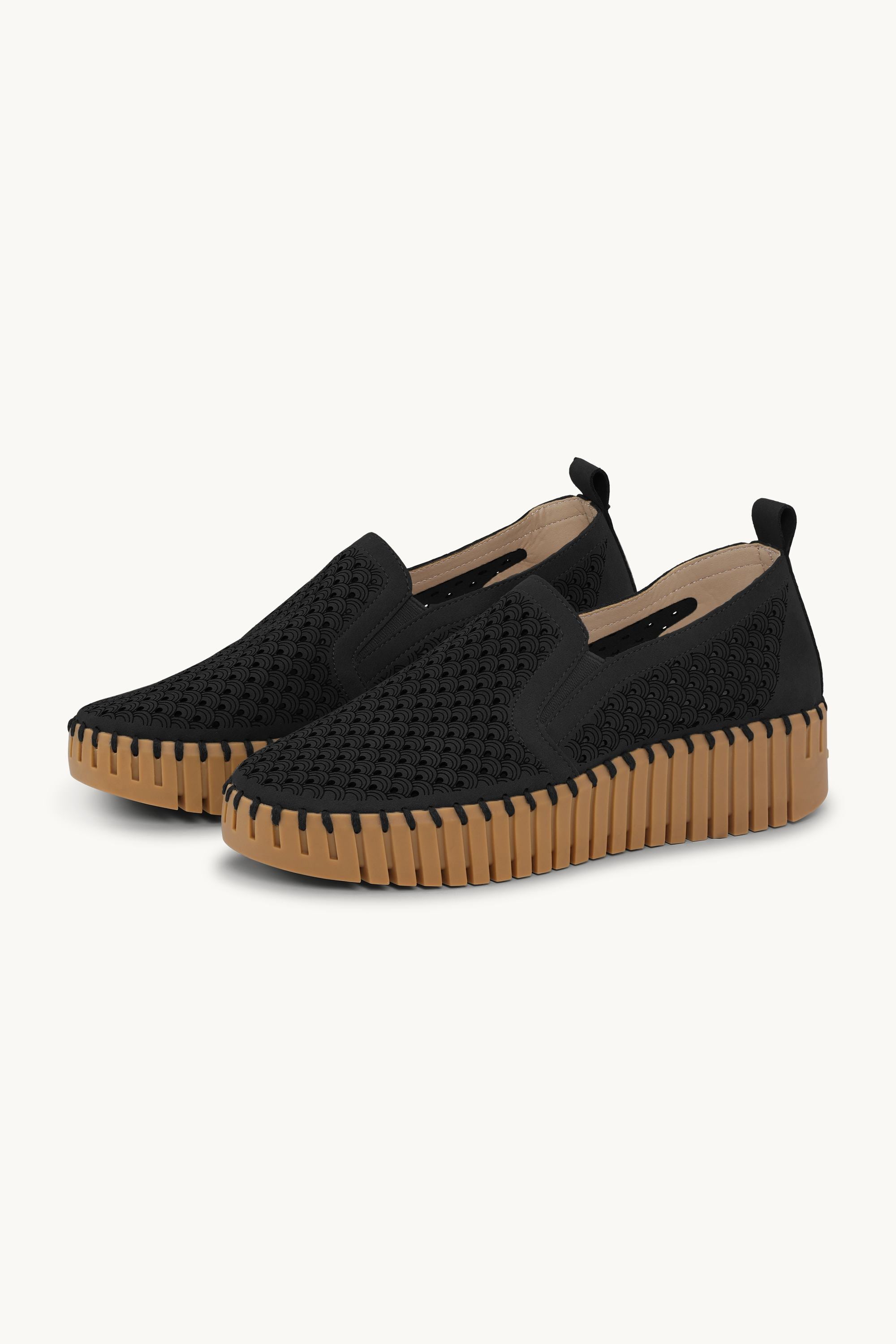 Tulip Slip-On - Black Mocca