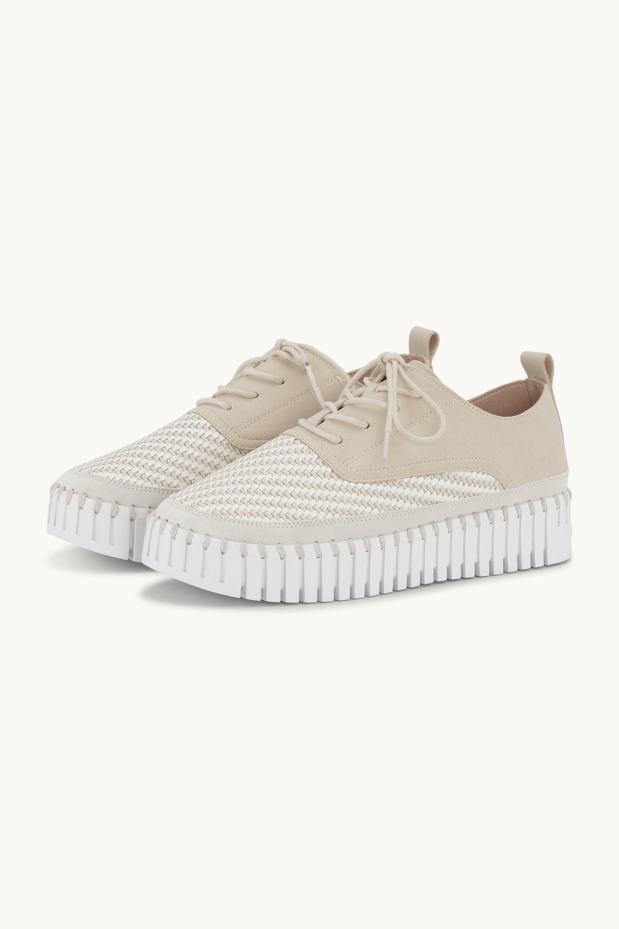 Tulip Sko Med Lisser - Kit White