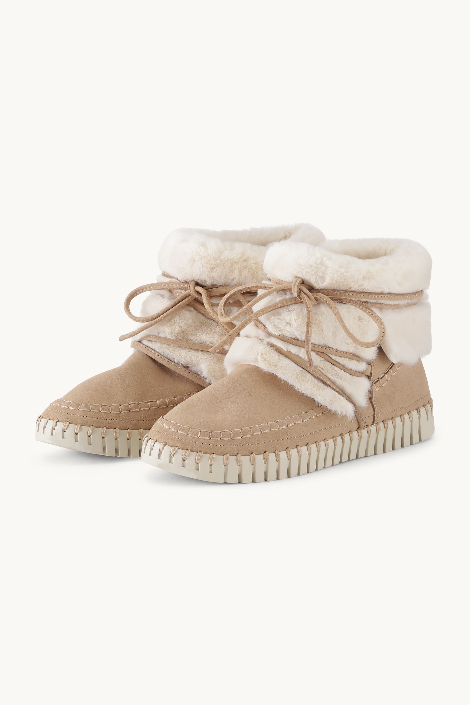 Ankle Boots - Latte